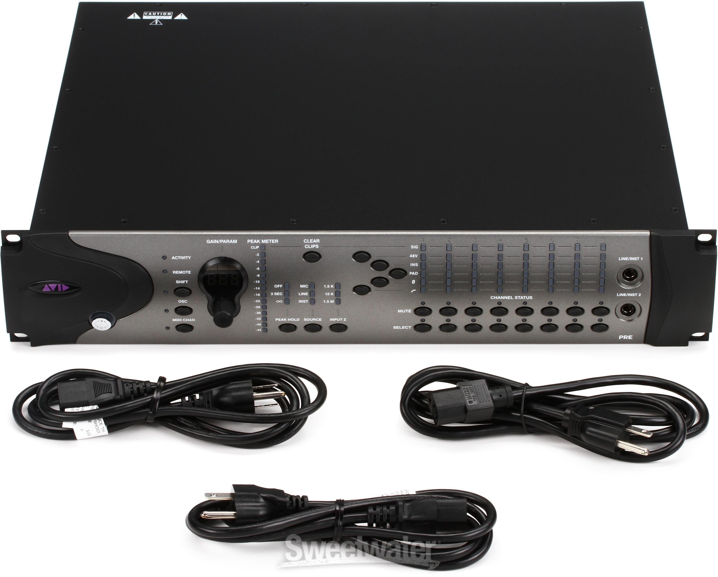 Avid DigiPre 8-channel Microphone Preamp Reviews | Sweetwater