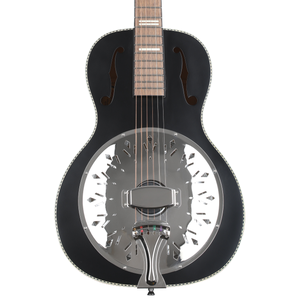 Recording King Dirty 30s Single 0 Resonator Acoustic Guitar Black
