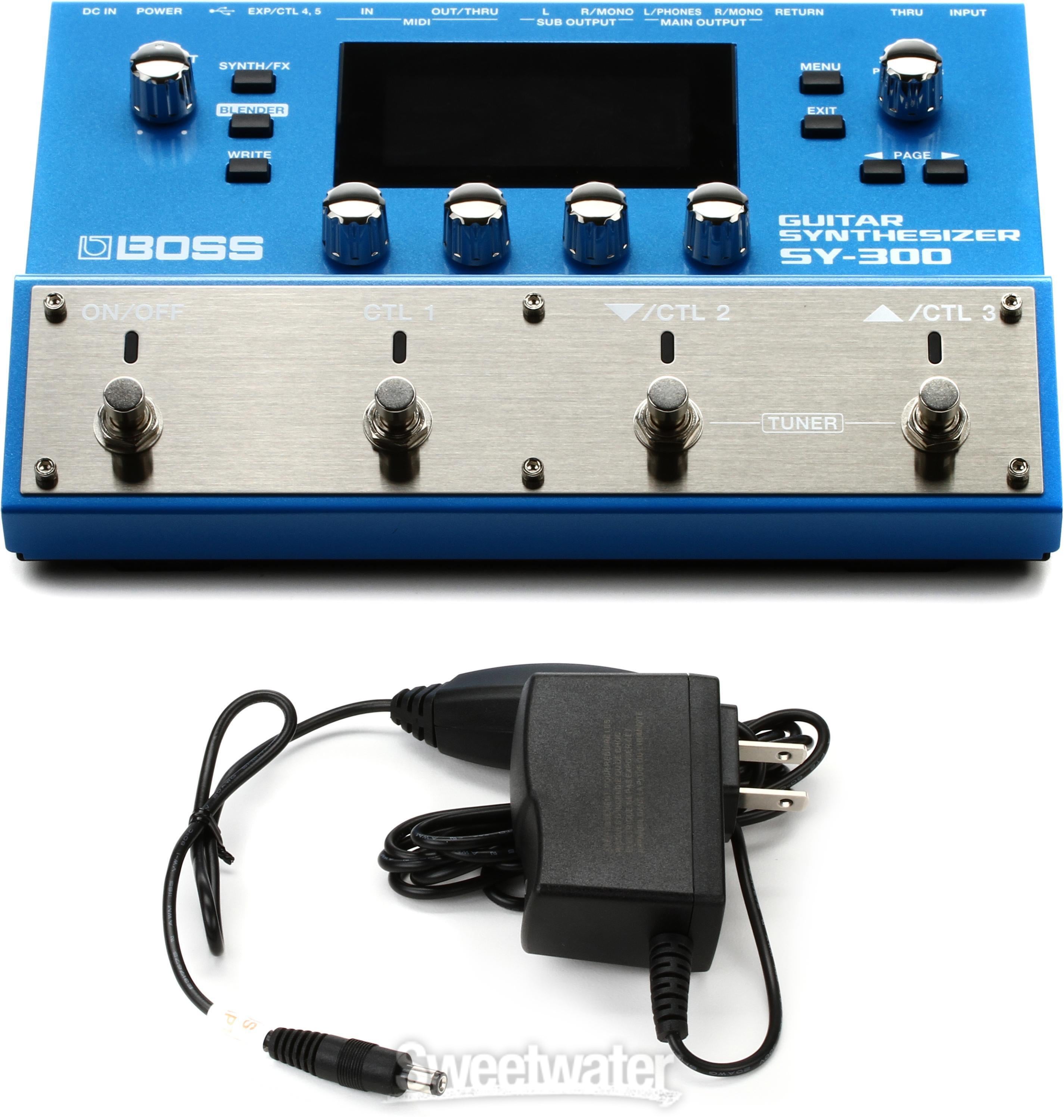 Boss SY-300 Advanced Guitar Synth Pedal Reviews | Sweetwater