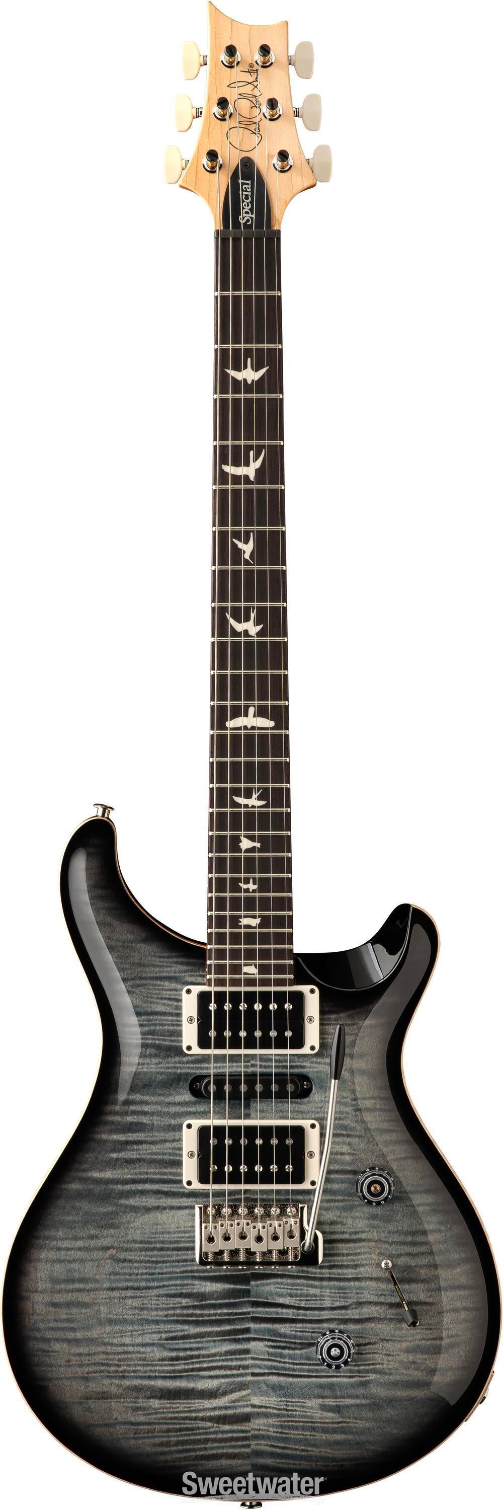 ギター PRS CE24 KID09 CHARCOAL BURST PRS SE CE24 Standard Satin Electric Guitar, Charcoal