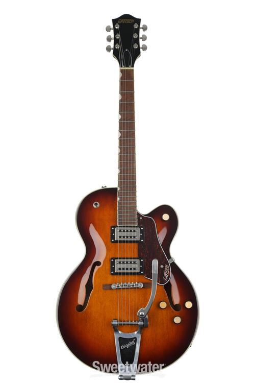 Gretsch G2420T Streamliner Hollowbody Electric Guitar with Bigsby - Havana  Burst