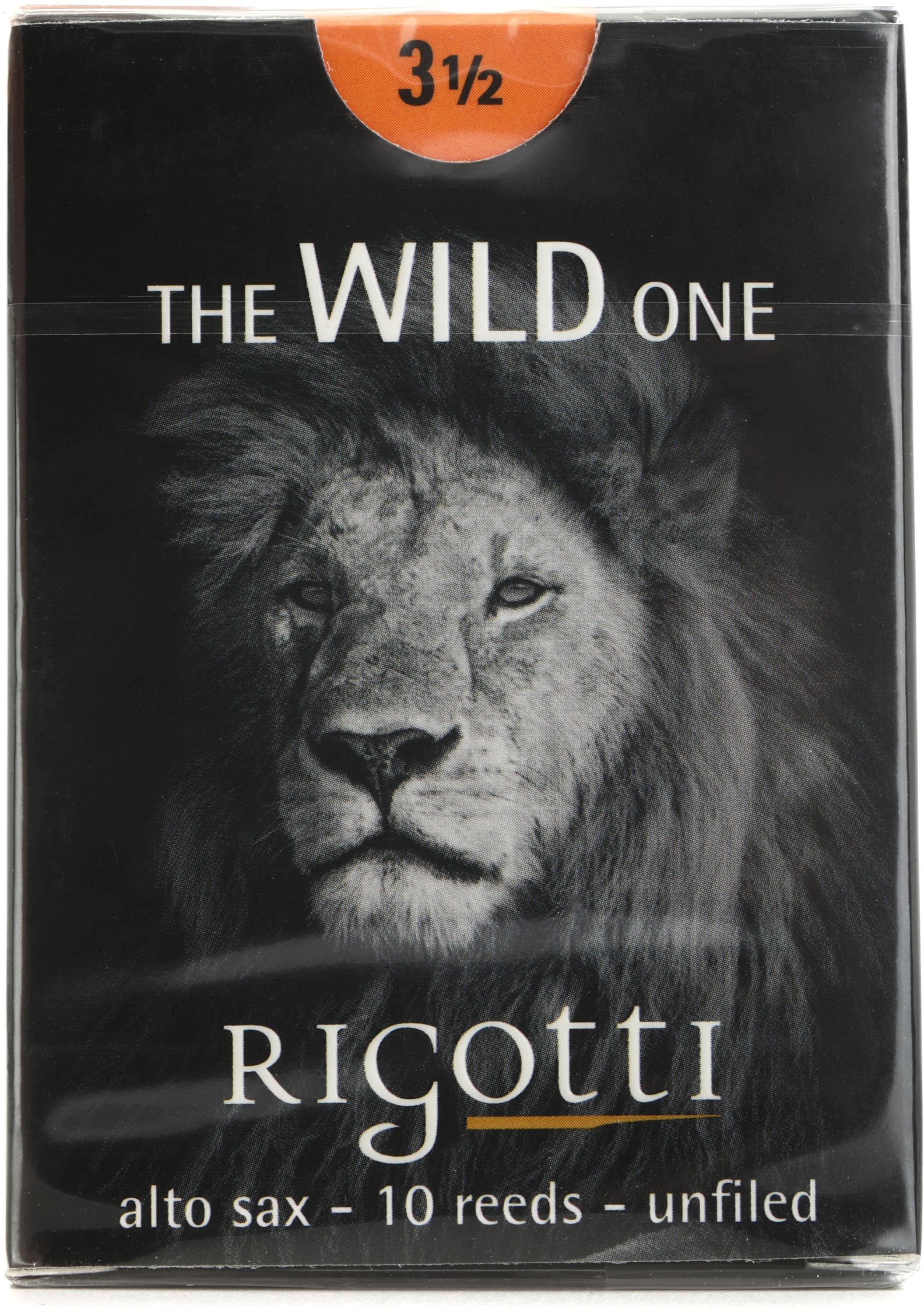 Photo of Rigotti Wild Alto Saxophone Reeds - 3.5 (10-pack)