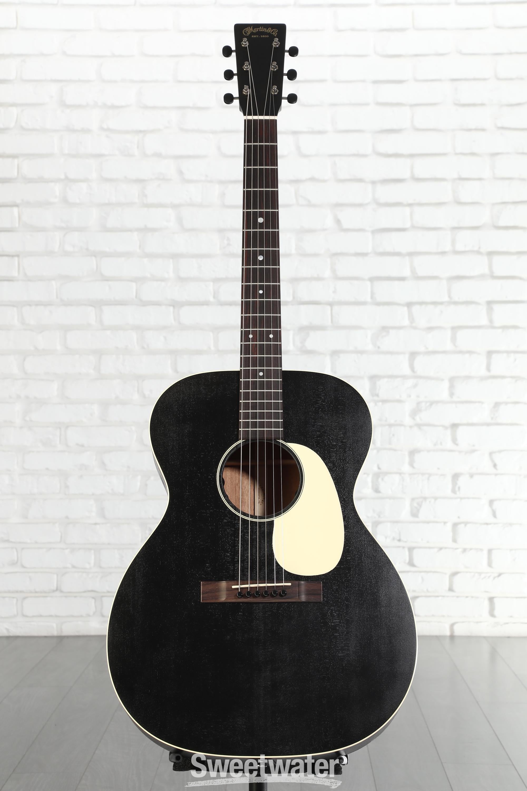 Martin 000-17E Acoustic-electric Guitar - Black Smoke | Sweetwater