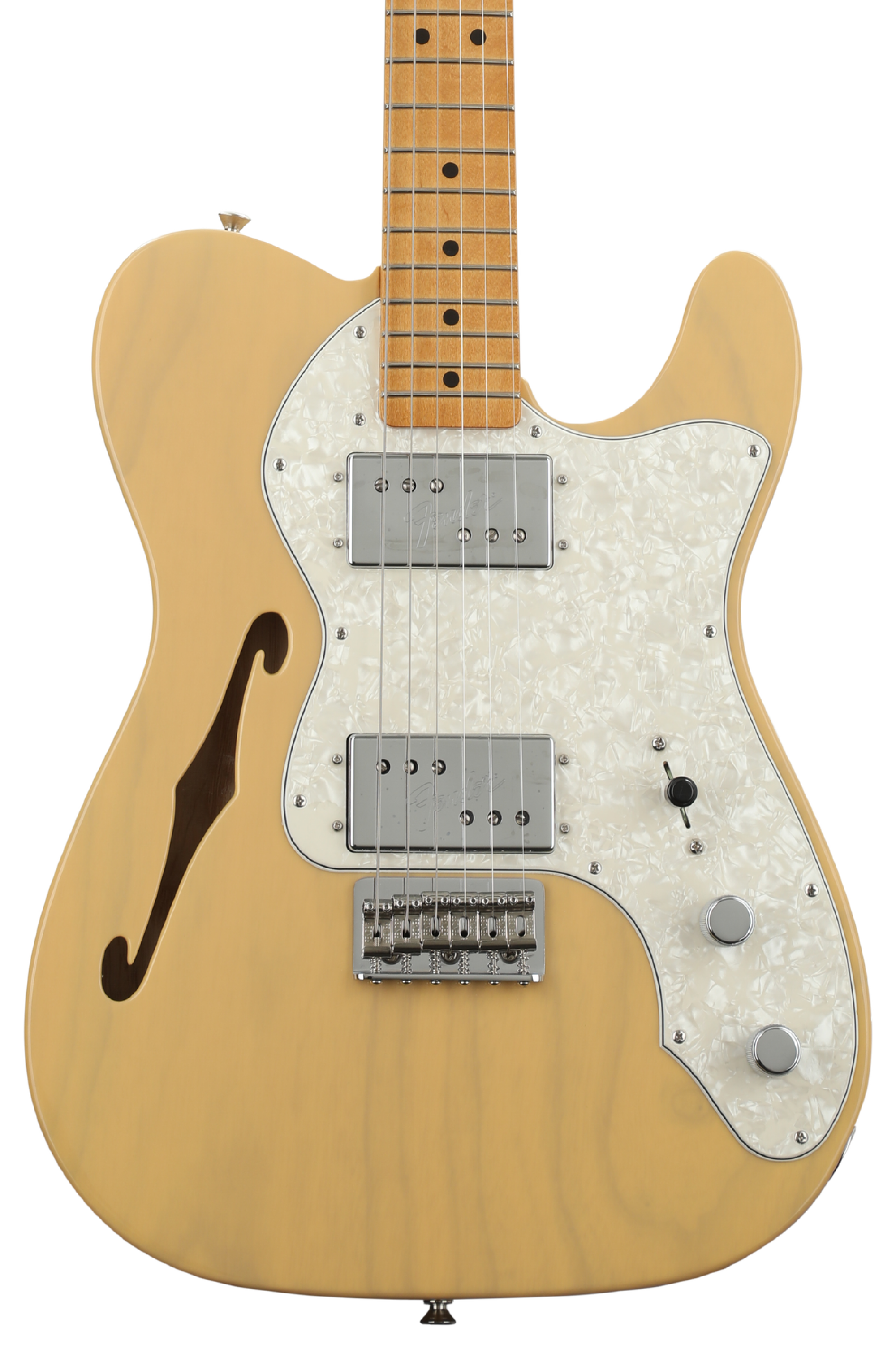 ギター Fender Traditional Telecaster Thinline Fender Japan MIJ FSR Collection Traditional 70s Telecaster