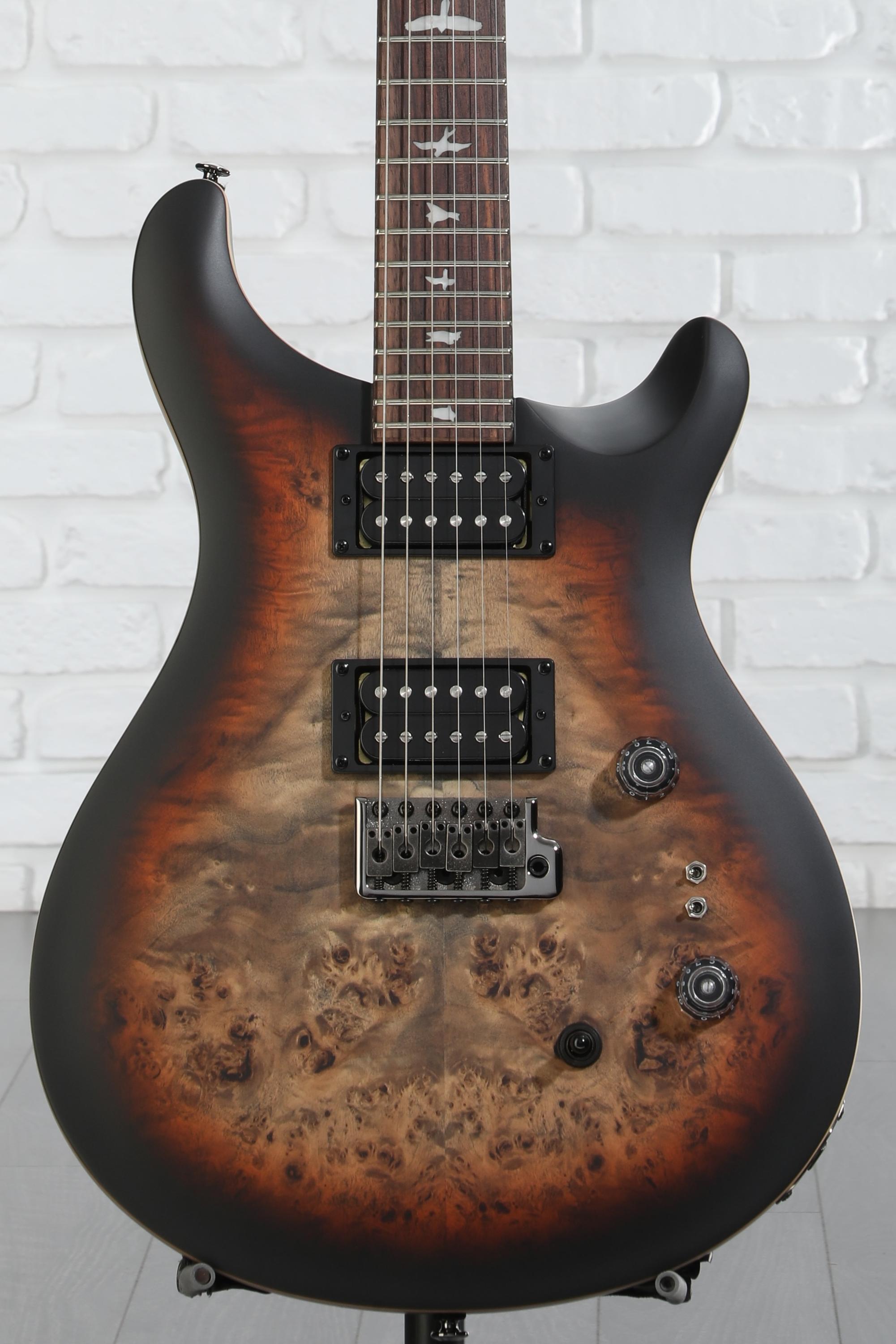 【XXYUCXX】PRS SE Custom 24-08 E.V. 送料込 PRS SE Custom 24-08 Quilt Top Electric Guitar - Faded Blue