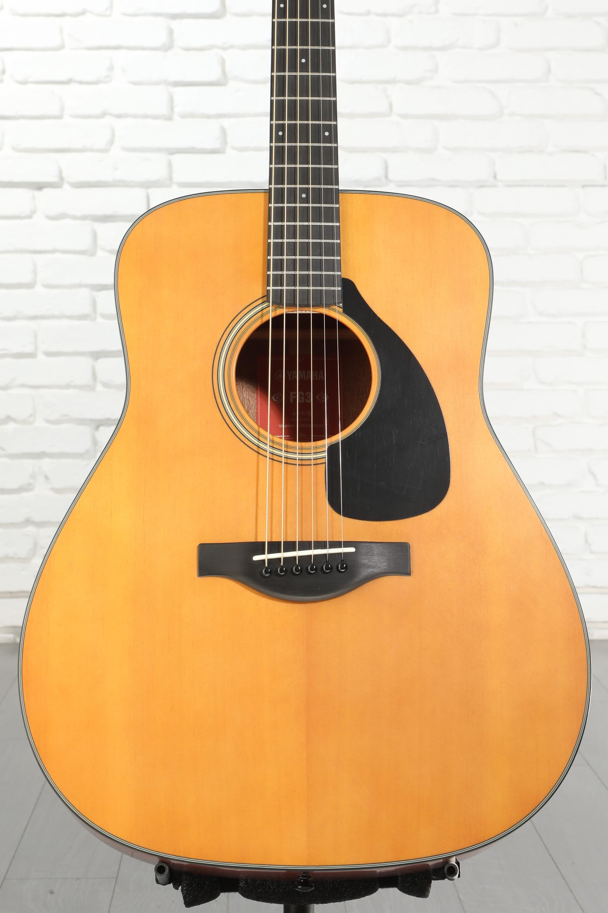 Yamaha Red Label FG3 Acoustic Guitar - Natural | Sweetwater