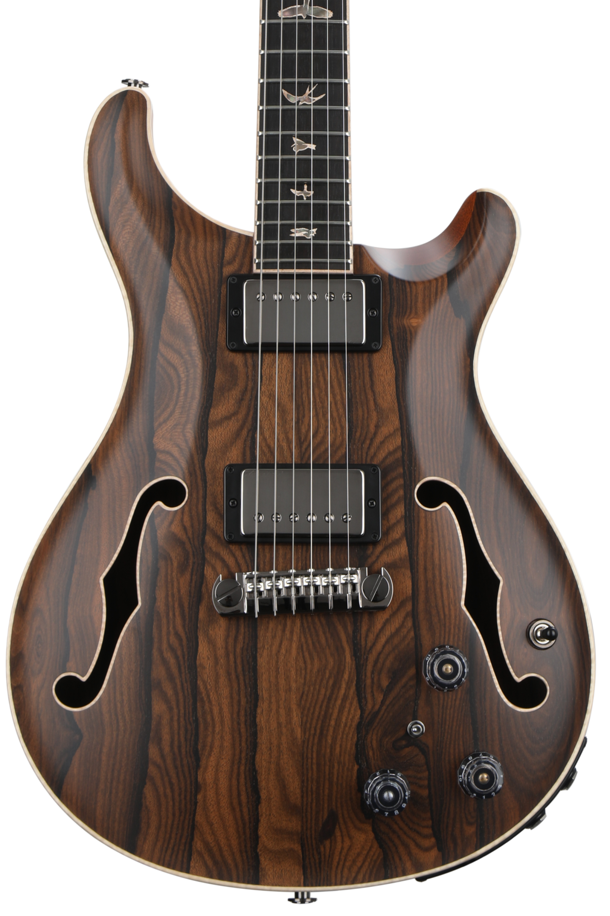 PRS Private Stock #8743 Hollowbody II Piezo - Natural Ziricote