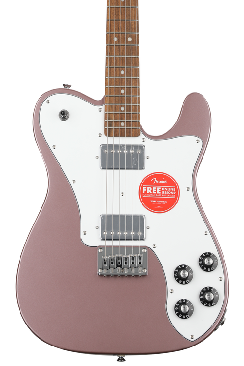 Squier Affinity Series Telecaster Deluxe Electric Guitar - Burgundy Mist  with Laurel Fingerboard