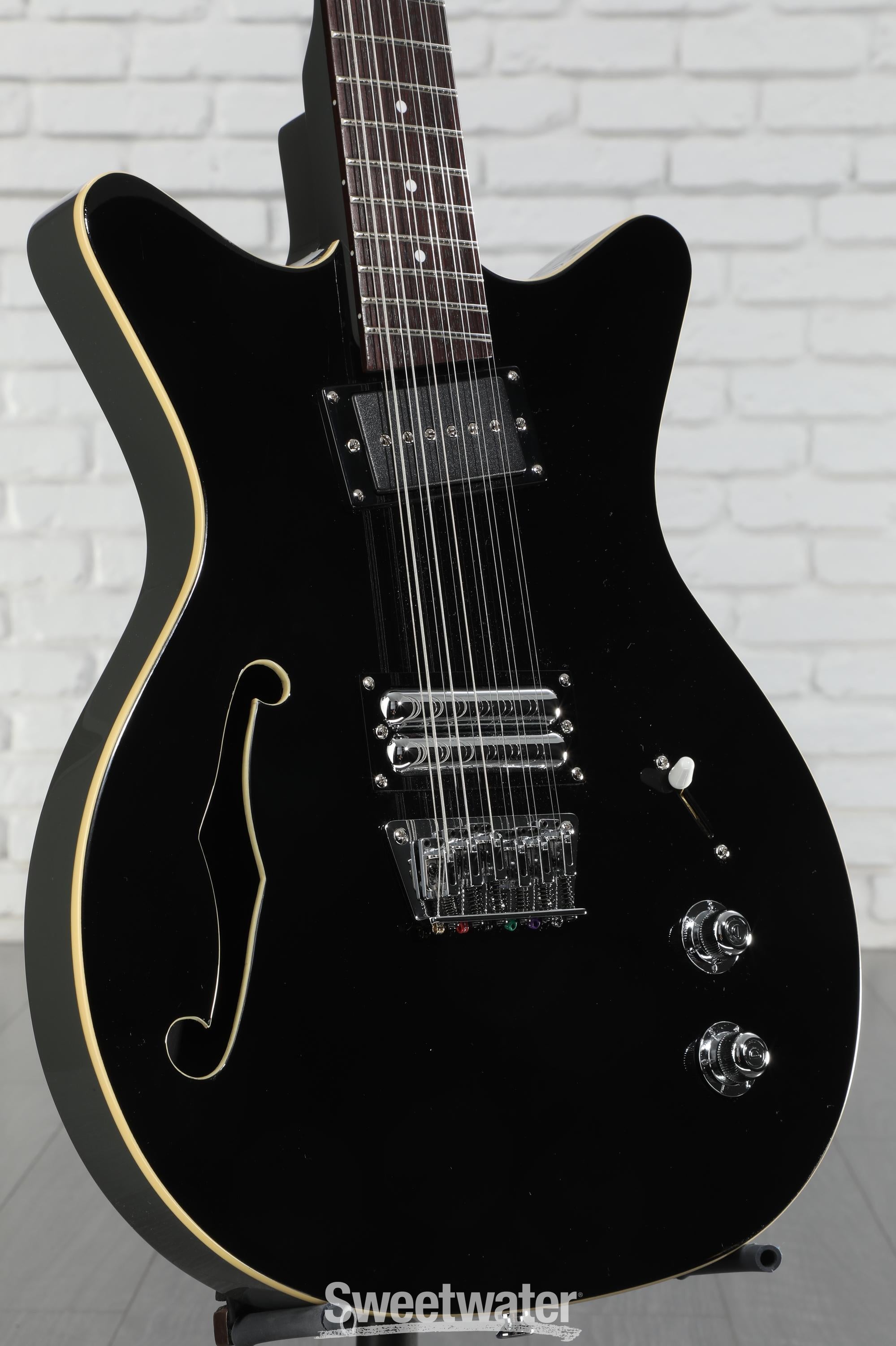 Dan Electro 12弦guitar　Black Danelectro 59X12 12-String Electric Guitar (Black) - Walmart.com