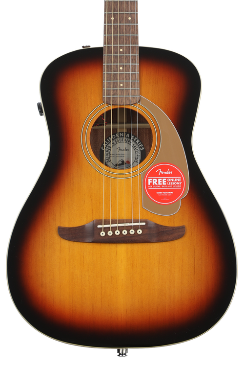 Fender Malibu Player Acoustic-electric Guitar - Sunburst