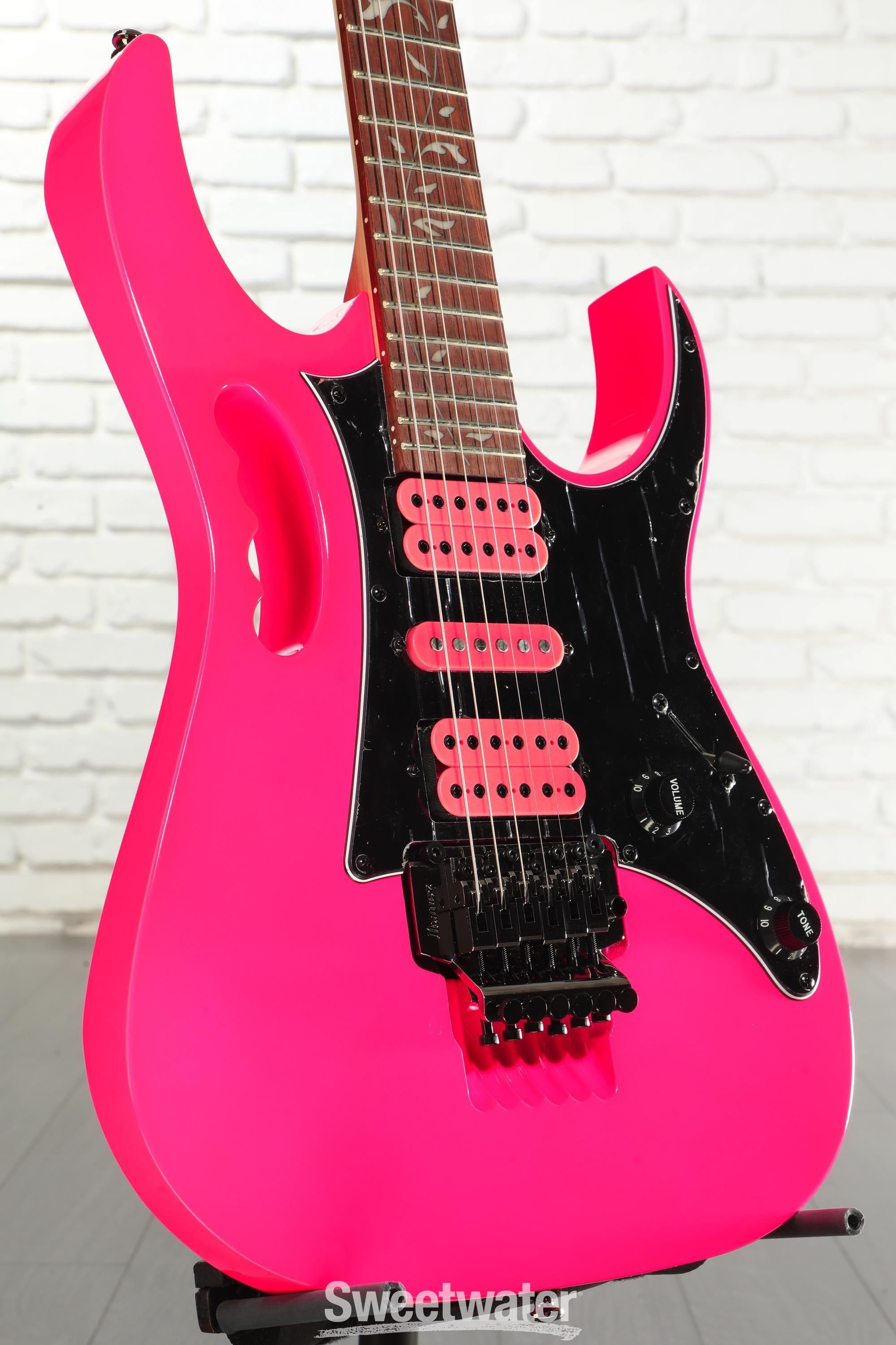 Ibanez Steve Vai Signature JEMJRSP - Pink Reviews | Sweetwater