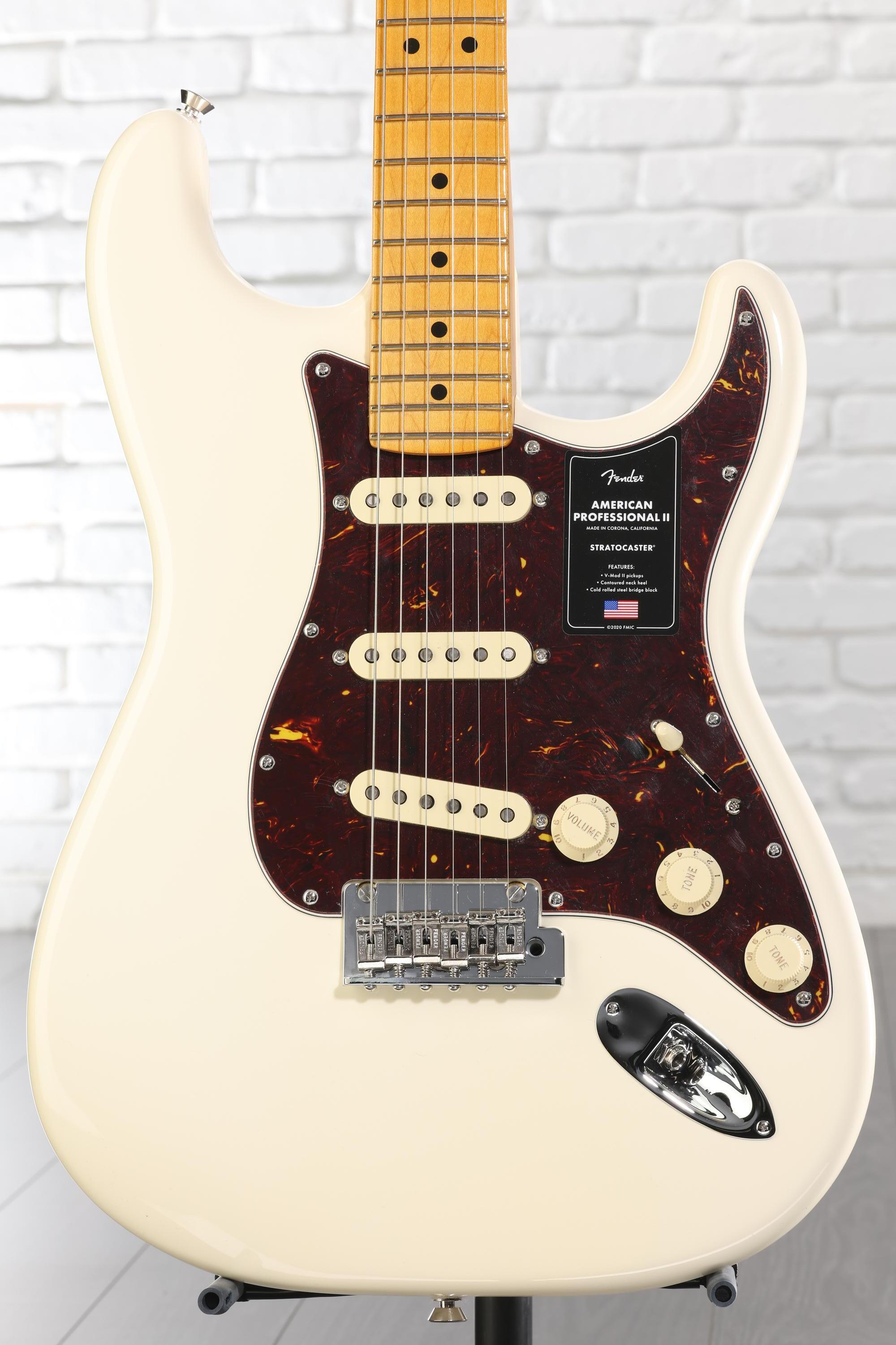 Stratocaster American professional Ⅱ Amazon.com: Fender American Professional II Stratocaster - Olympic