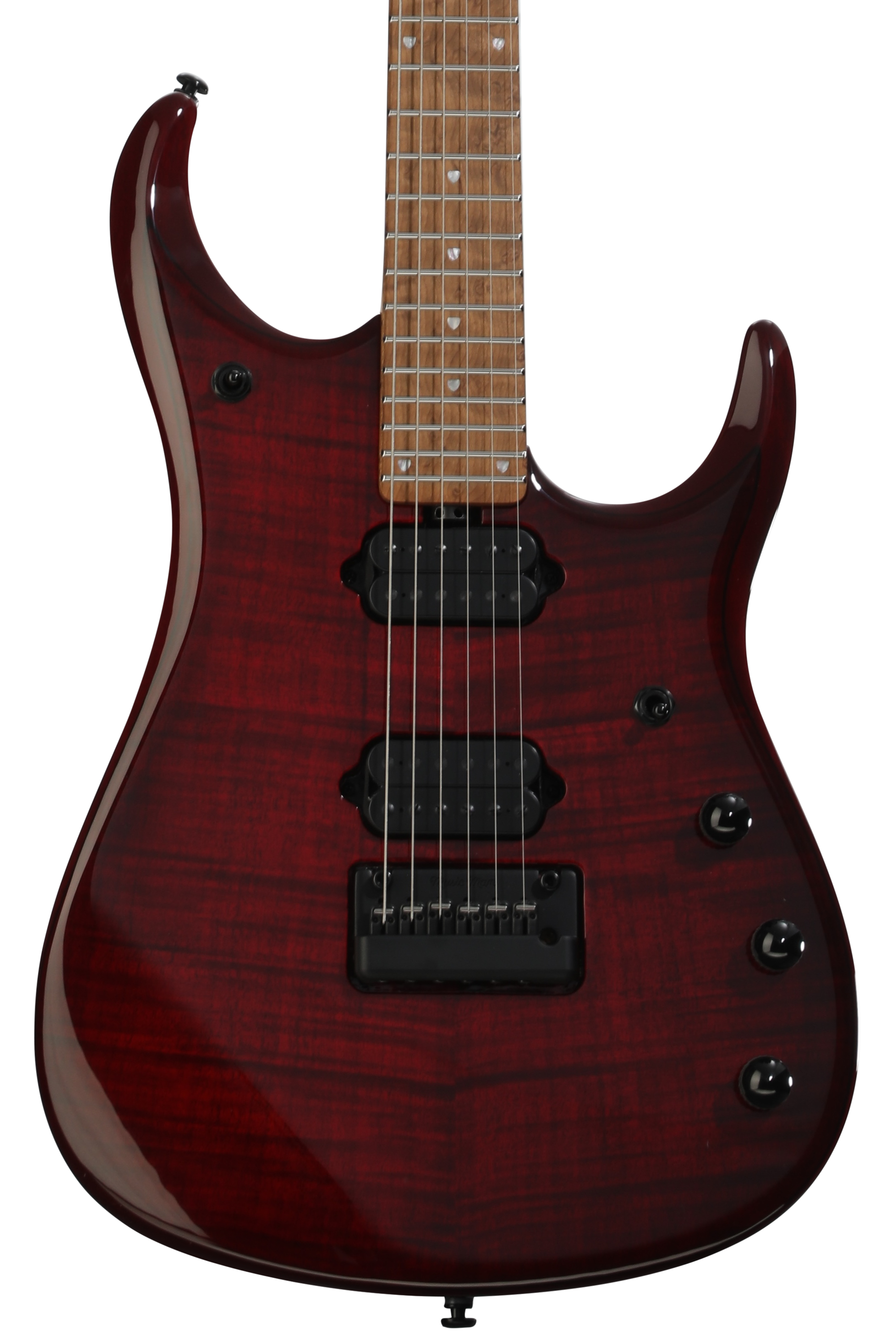 ギター Space Ball Ernie Ball Music Man JP15-7 Eclipse Sparkle – Very Nice Guitars