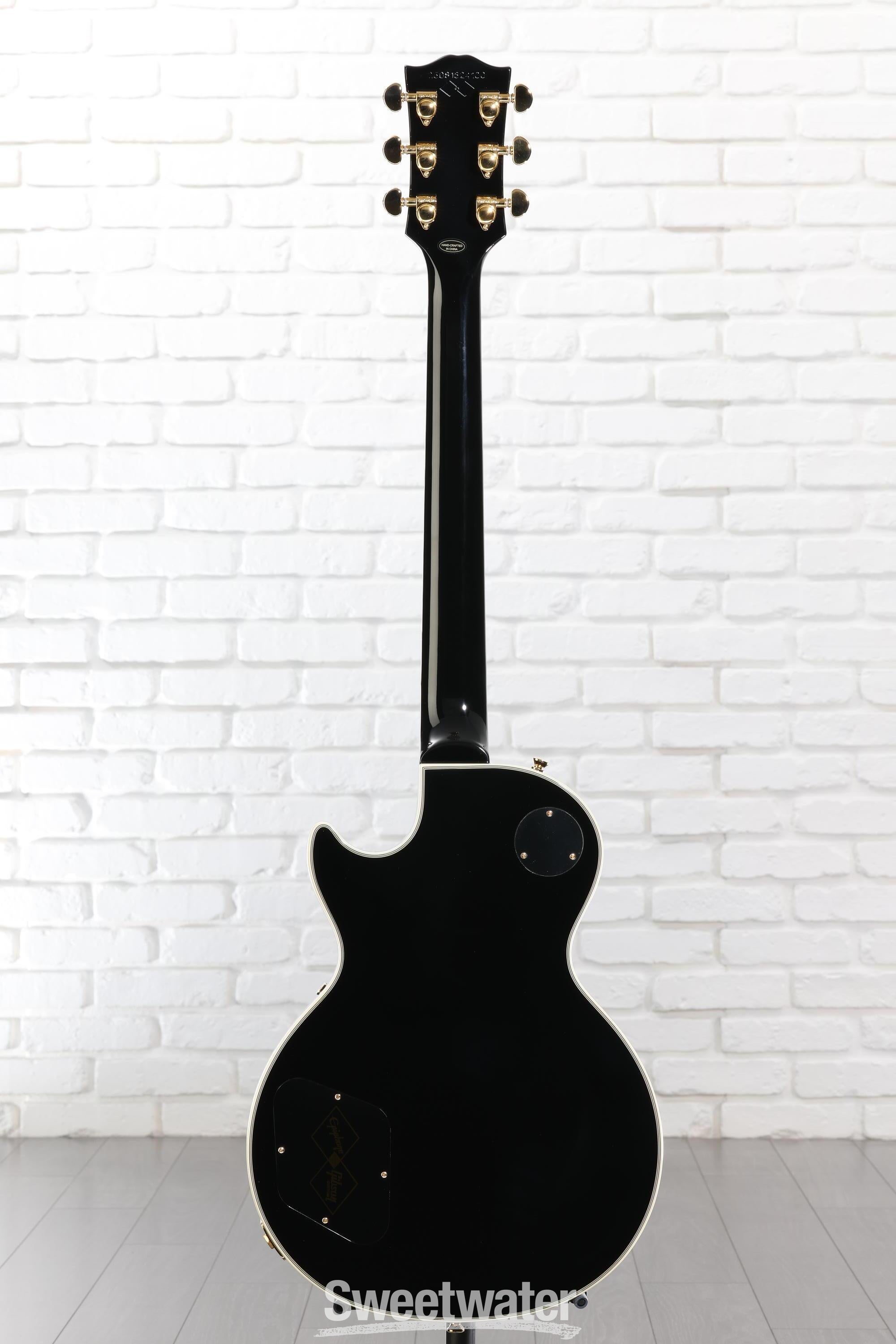 Epiphone Inspired by Gibson Custom Les Paul Custom Electric Guitar