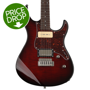 Yamaha PAC611VFM Pacifica Electric Guitar - Dark Red Burst Yamaha PAC611VFM Pacifica Electric Guitar - Dark Red Burst