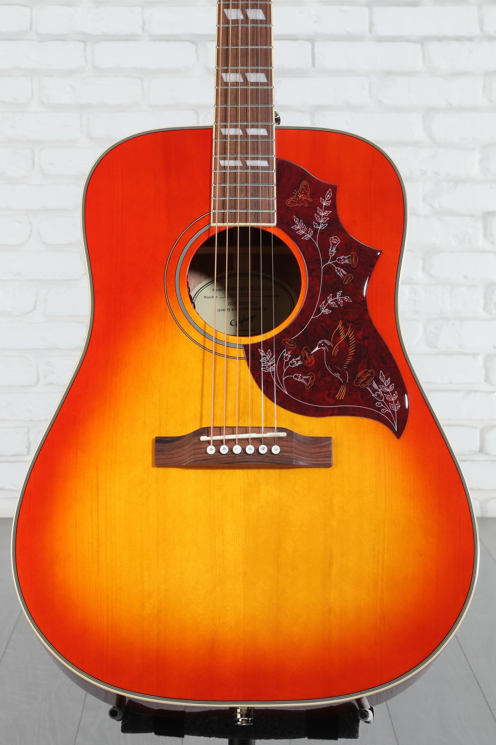 Epiphone PRO-1 WR Hummingbird 美品 Amazon.com: Epiphone Hummingbird Studio Acoustic/Electric