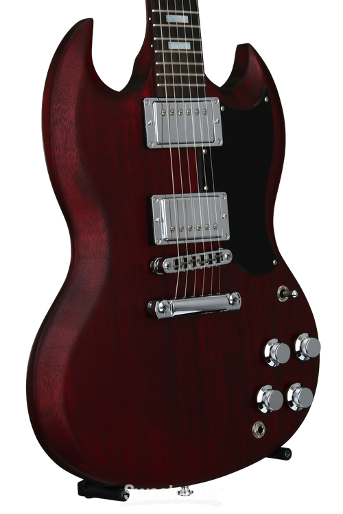 Gibson SG Special 2017 HP - Satin Cherry with Soft Case | Sweetwater