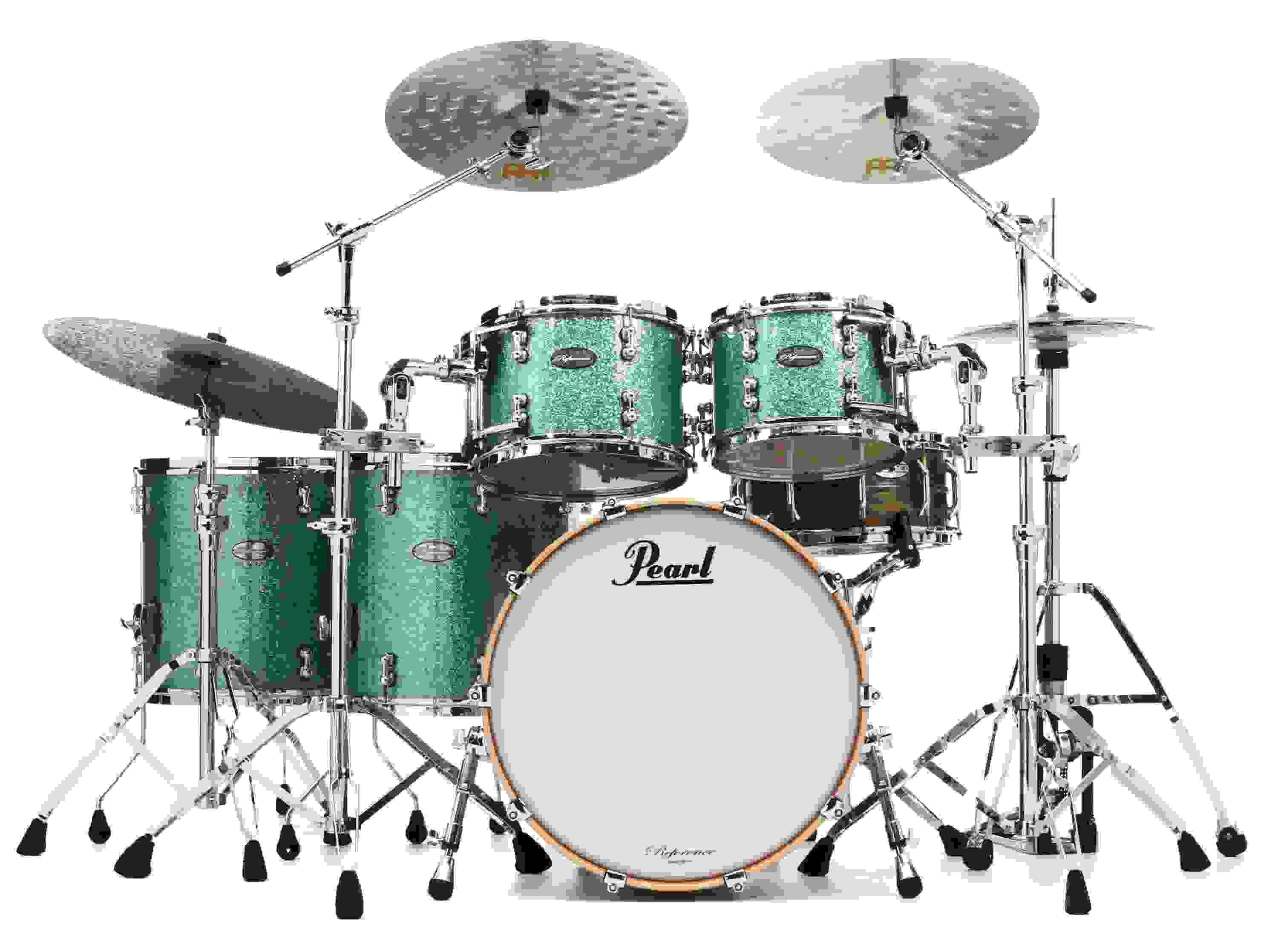 Pearl Music City Custom Reference Pure RFP522/C 5-piece Shell Pack - Turquoise Glass