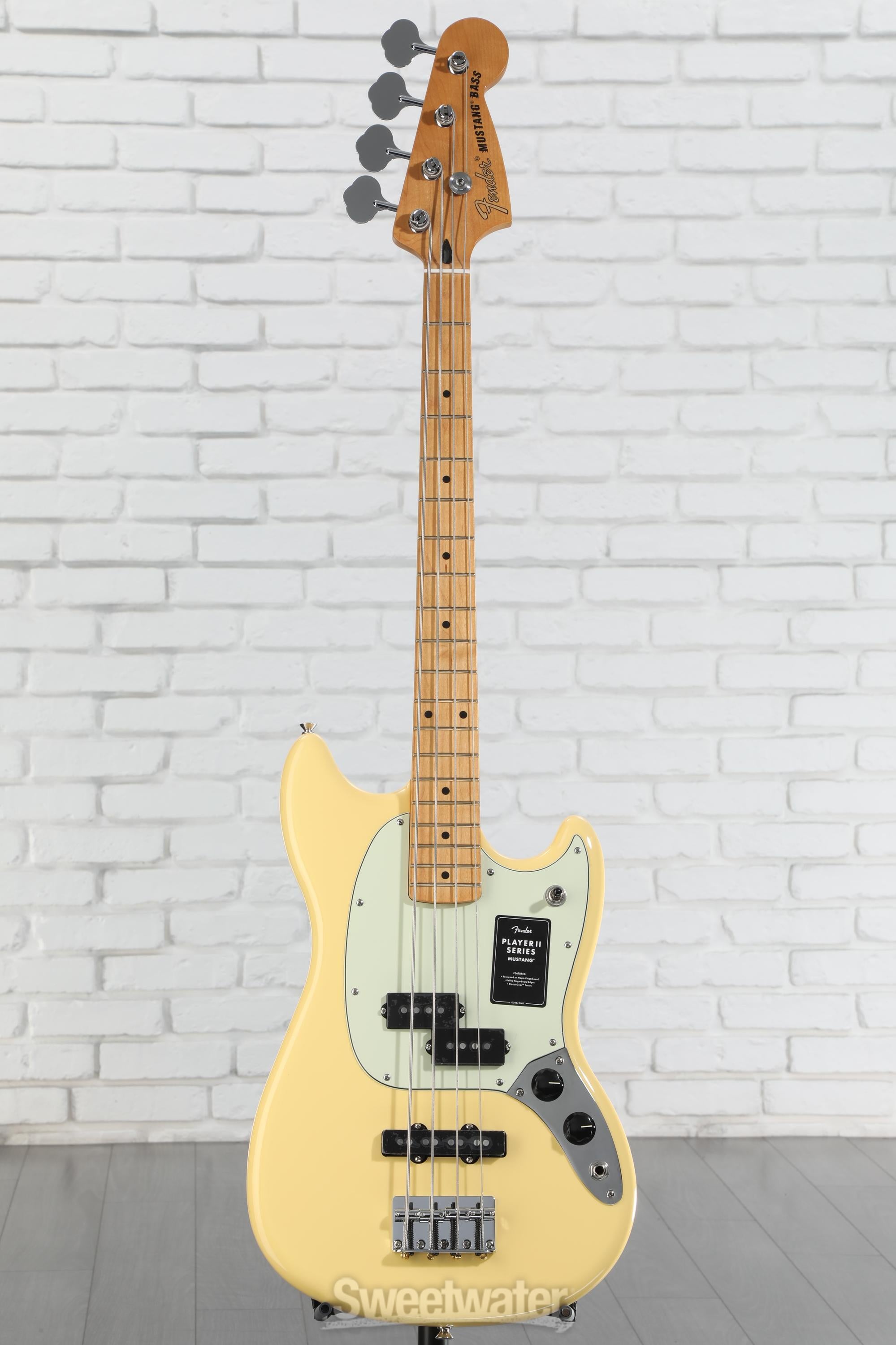 【美品】Fender Player Mustang Bass PJ Fender Player Mustang Bass PJ, Aged Natural – Elderly