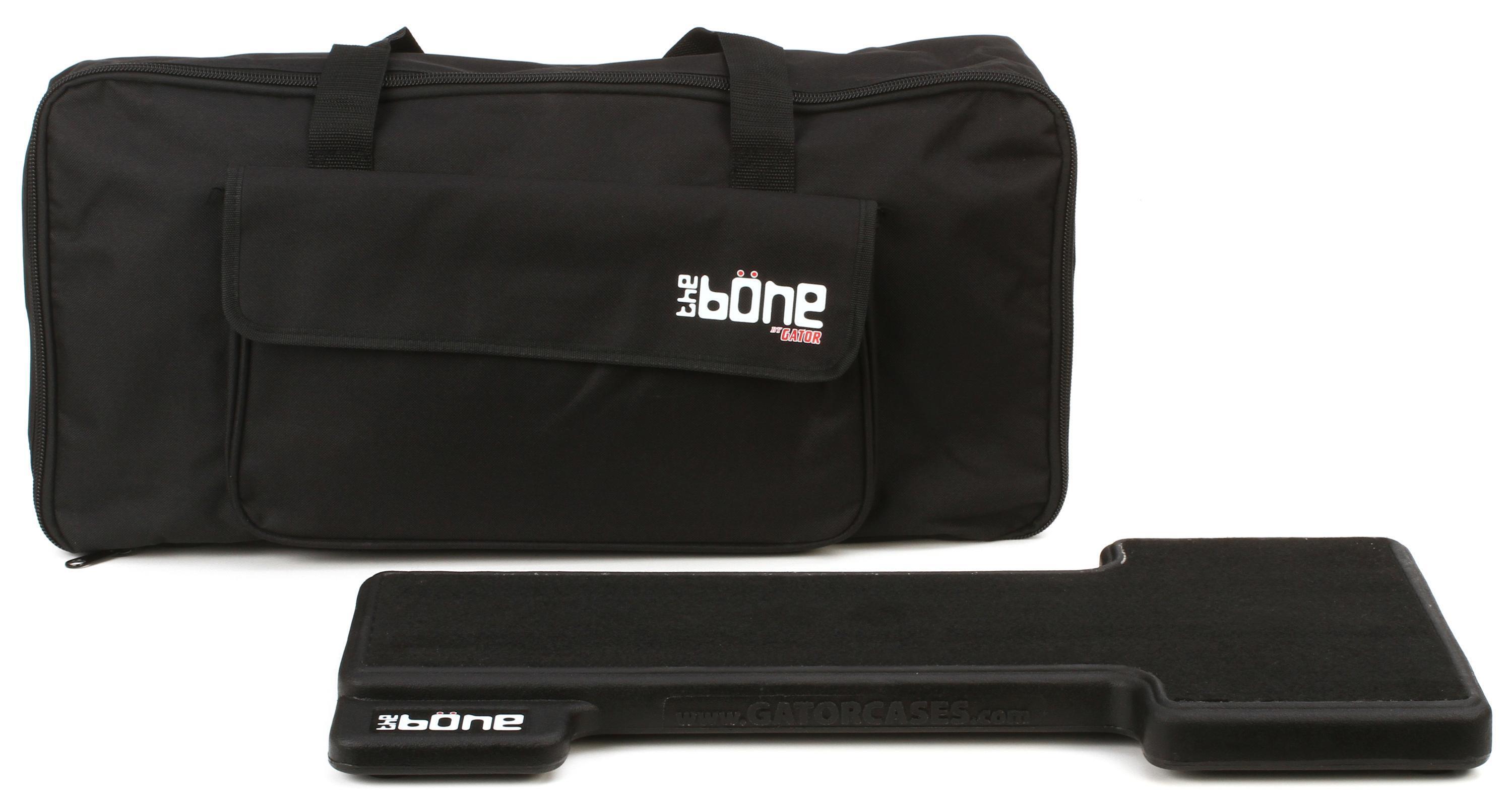 Gator GBone 5pedal Molded Pedal Board with Carry Bag Sweetwater