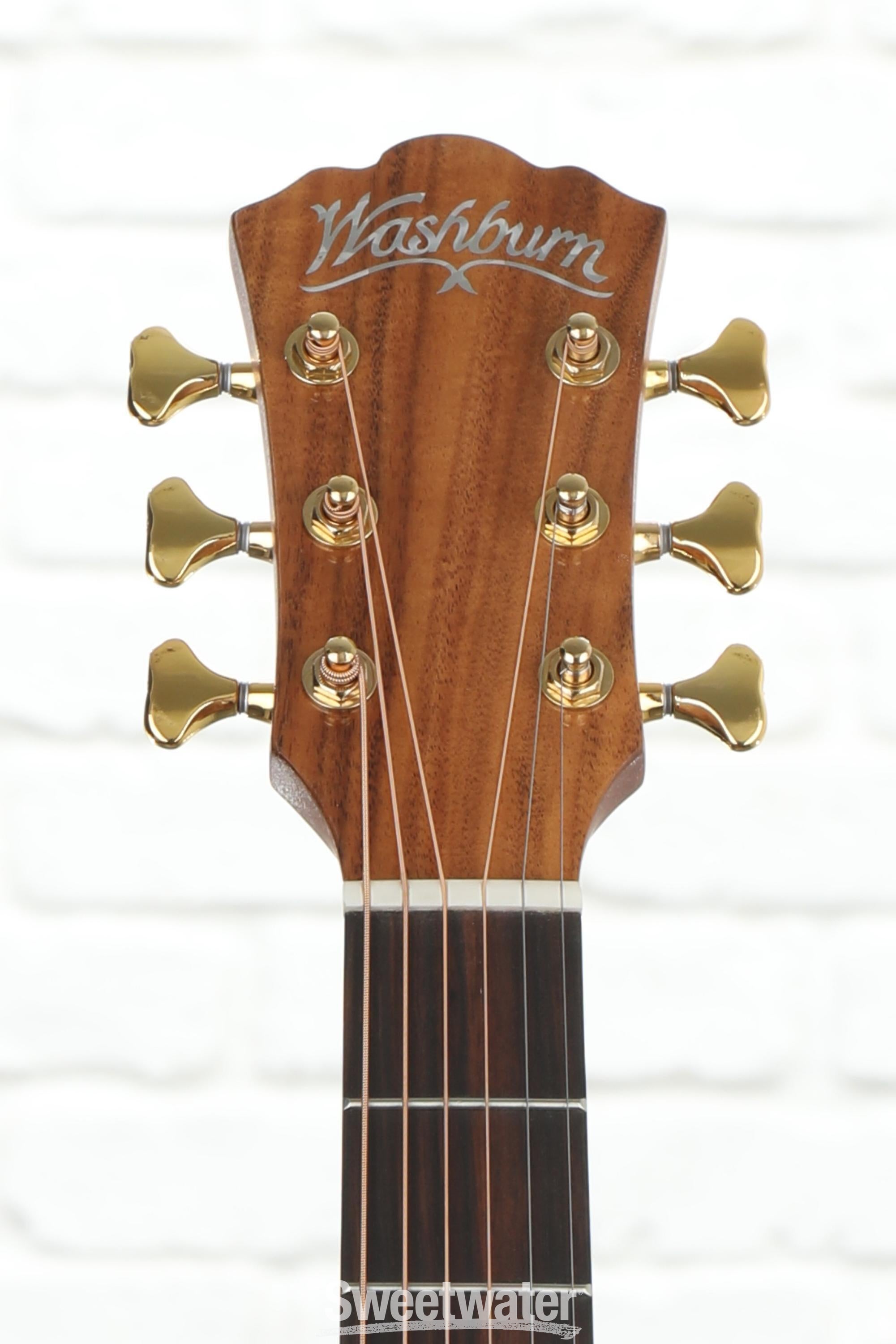 Washburn Bella Tono Allure SC56S Acoustic-electric Guitar - Gloss