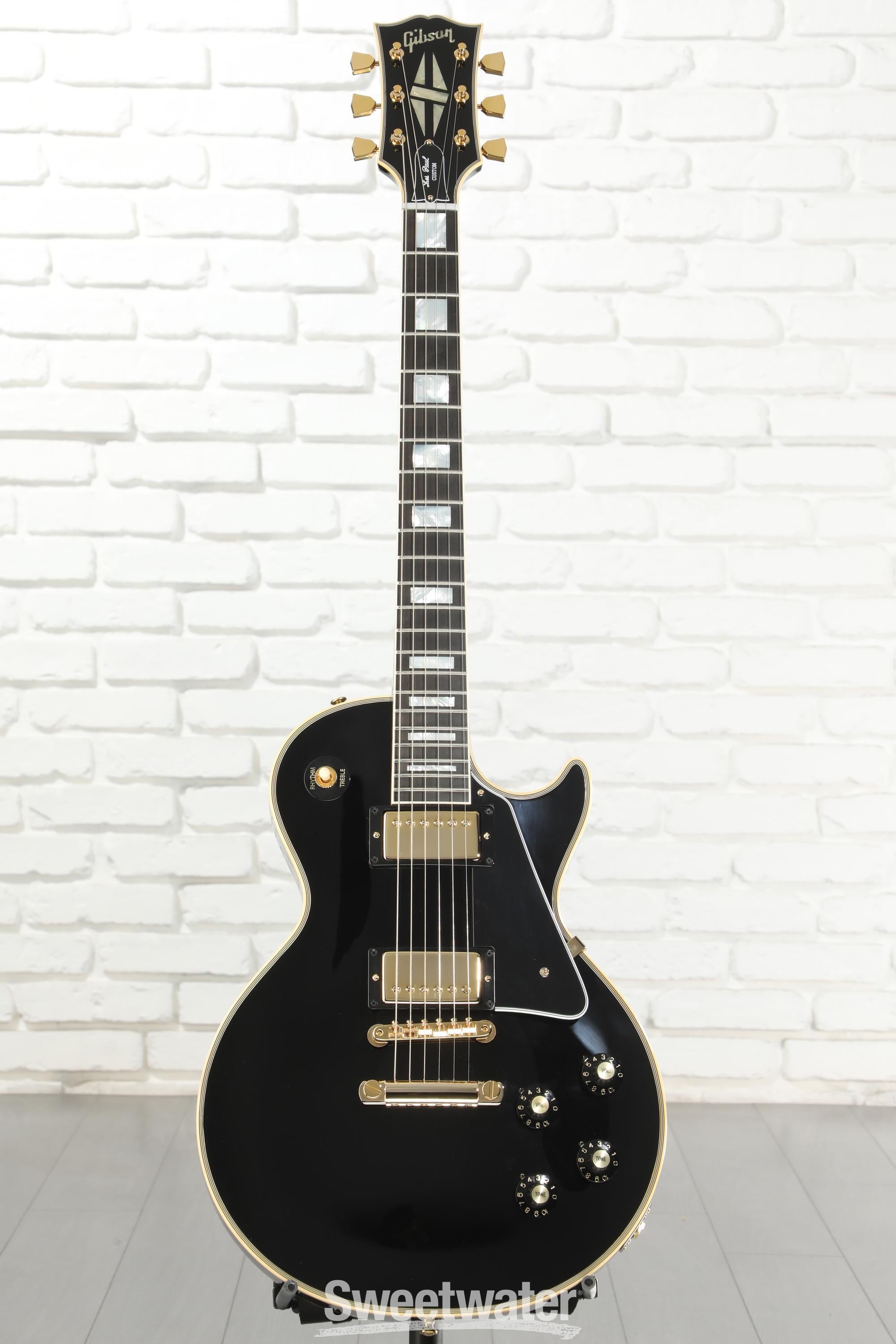 Gibson Custom 1968 Les Paul Custom Reissue Electric Guitar - Ebony