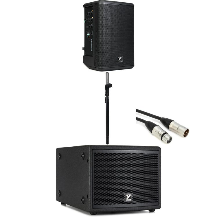 Portable Pa System Yorkville Battery Powered Speaker Yorkville