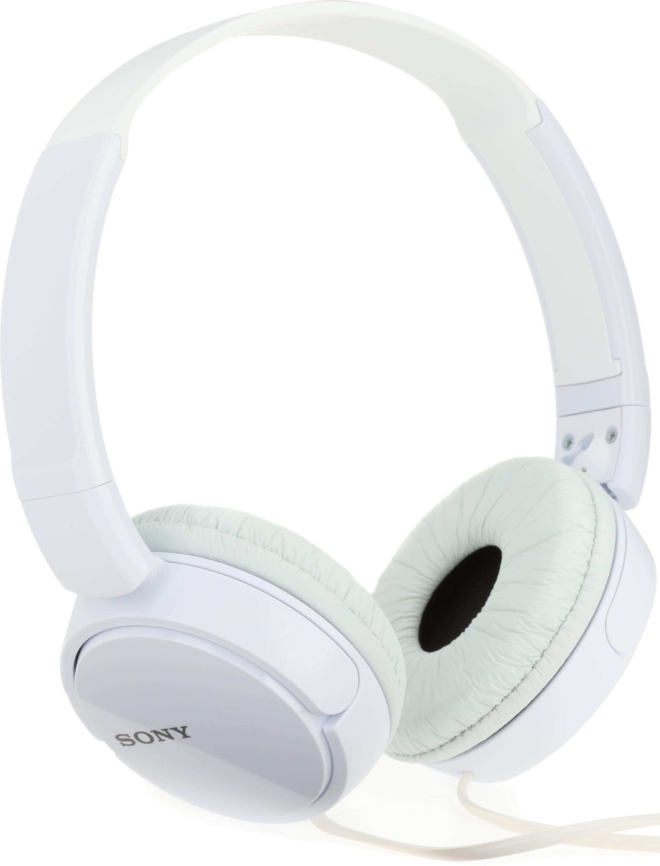 Sony MDRZX110 ZX Series Wired On-ear Headphones - White