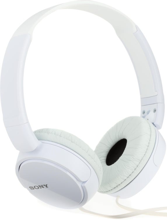 Sony MDRZX110 ZX Series Wired On-ear Headphones White