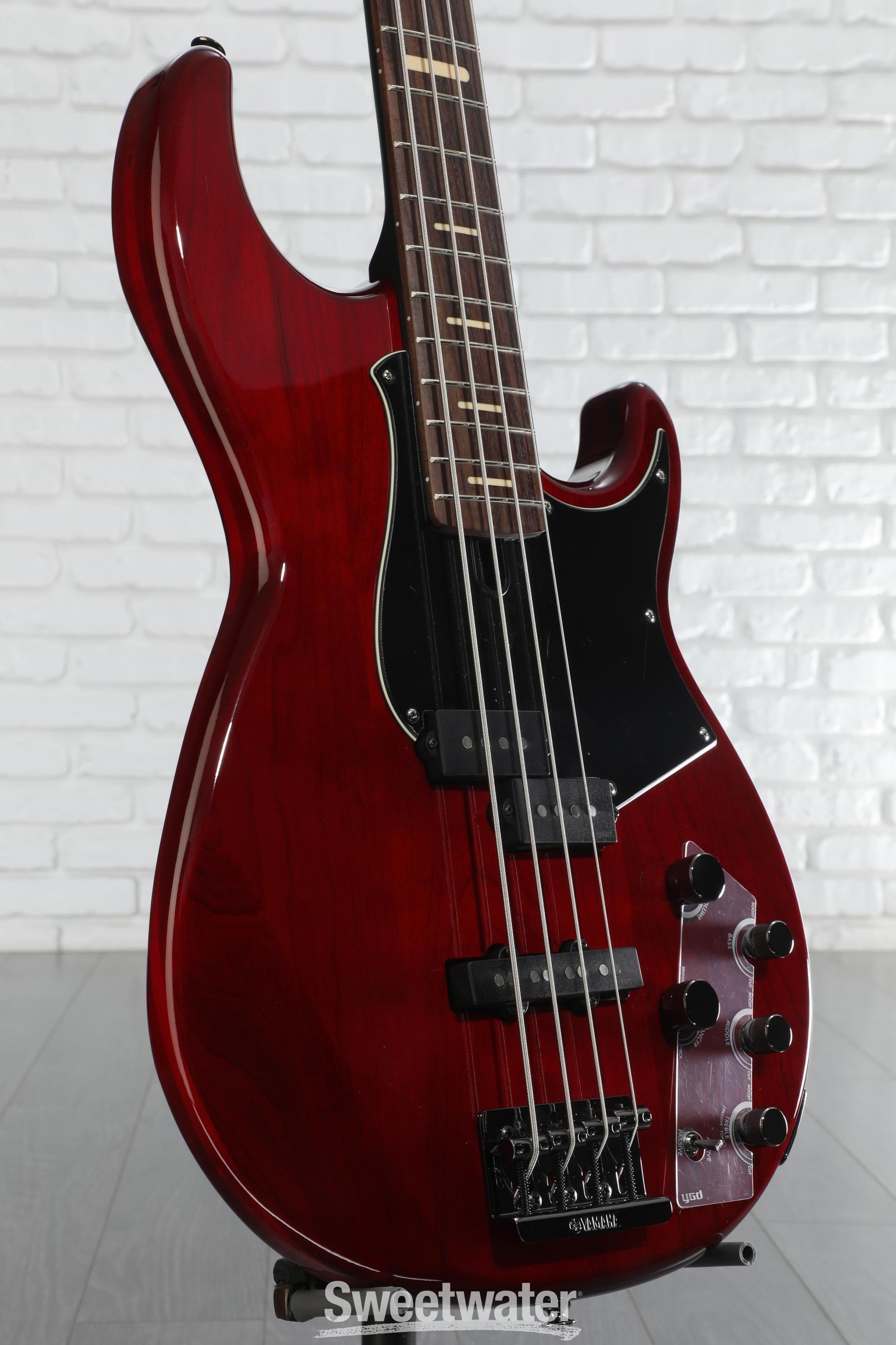 Yamaha BB734A 4-string Bass Guitar - Fired Red