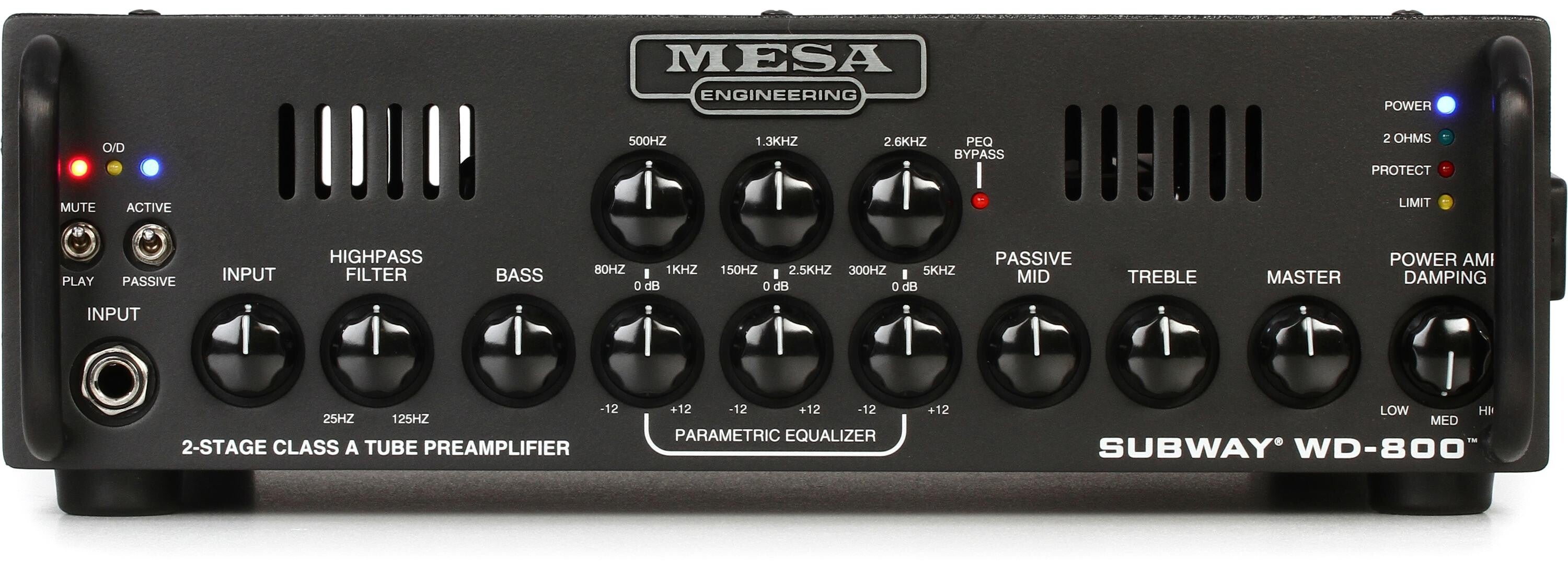 Mesa/Boogie Subway WD-800 Lightweight Hybrid 800-watt Bass Head