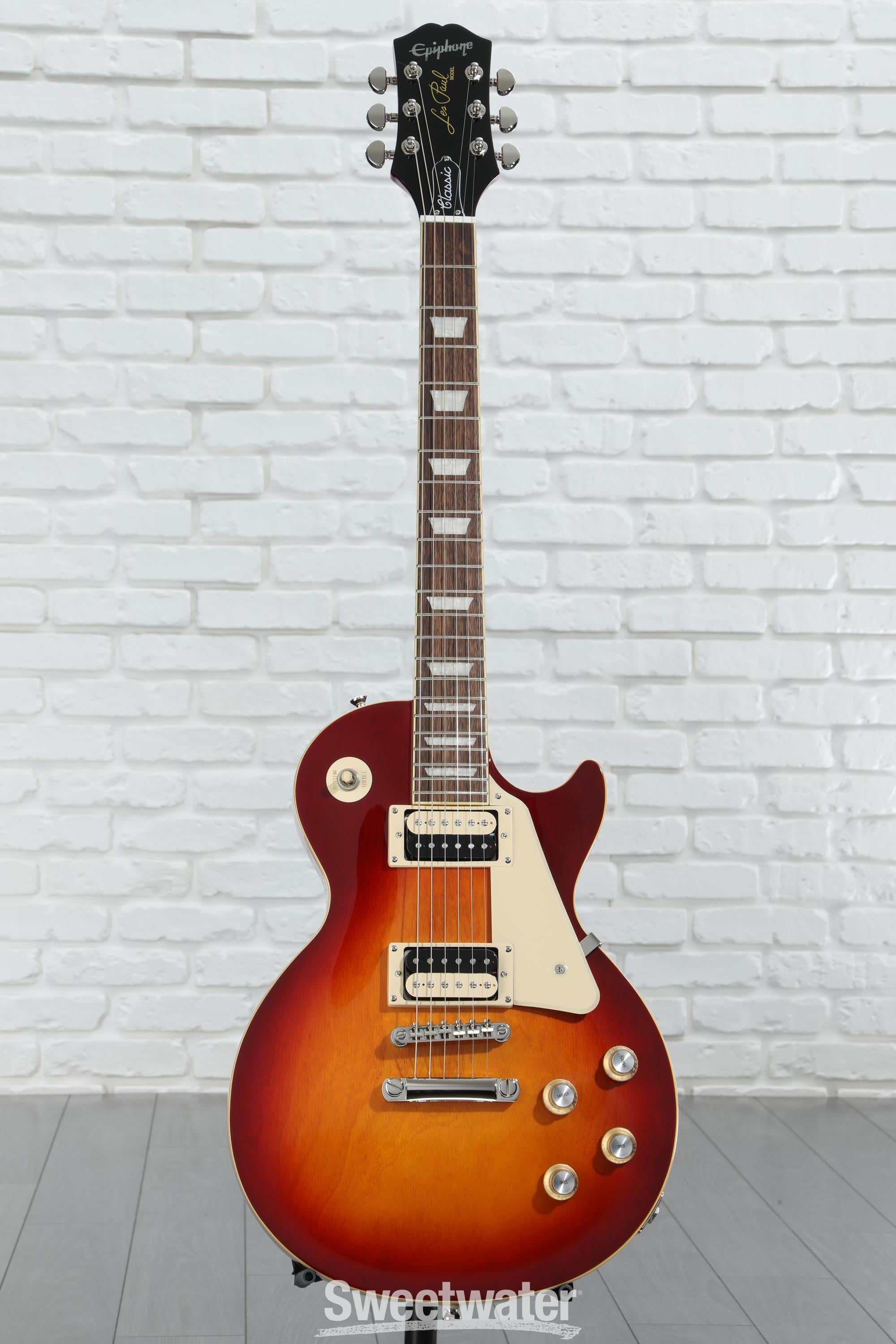 2006年製【Epiphone|Les Paul CLASSIC】Cherry Epiphone Les Paul Classic Quilt Top Cherry 2006 – Chicago