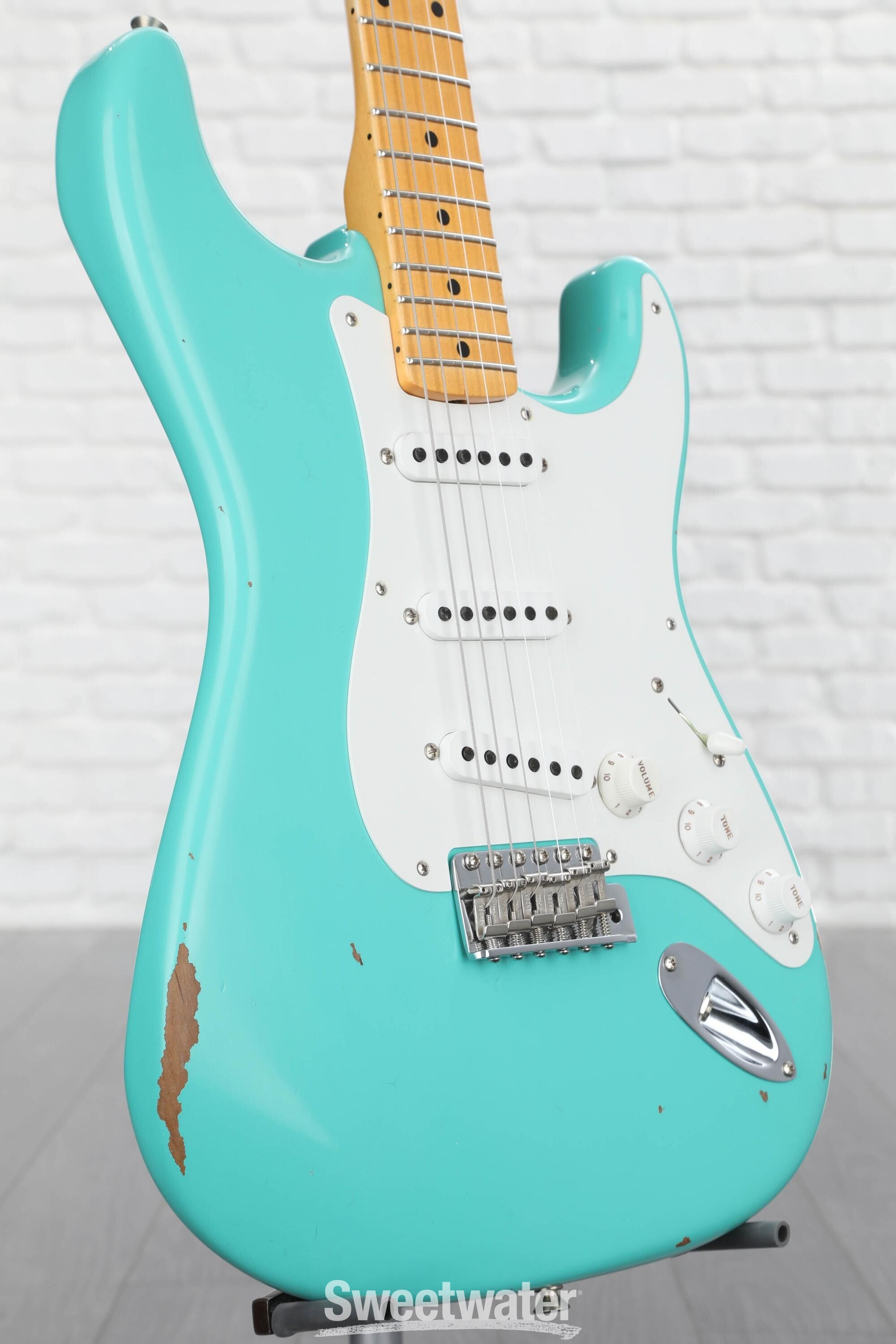 Fender Custom Shop Ancho Poblano Stratocaster Relic - Seafoam