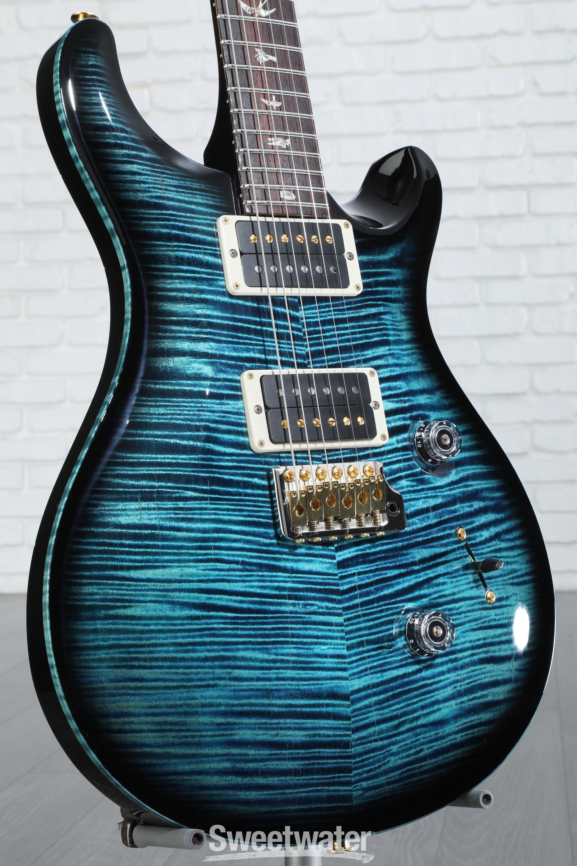 PRS Custom 24 10-Top Electric Guitar - Cobalt Smokeburst