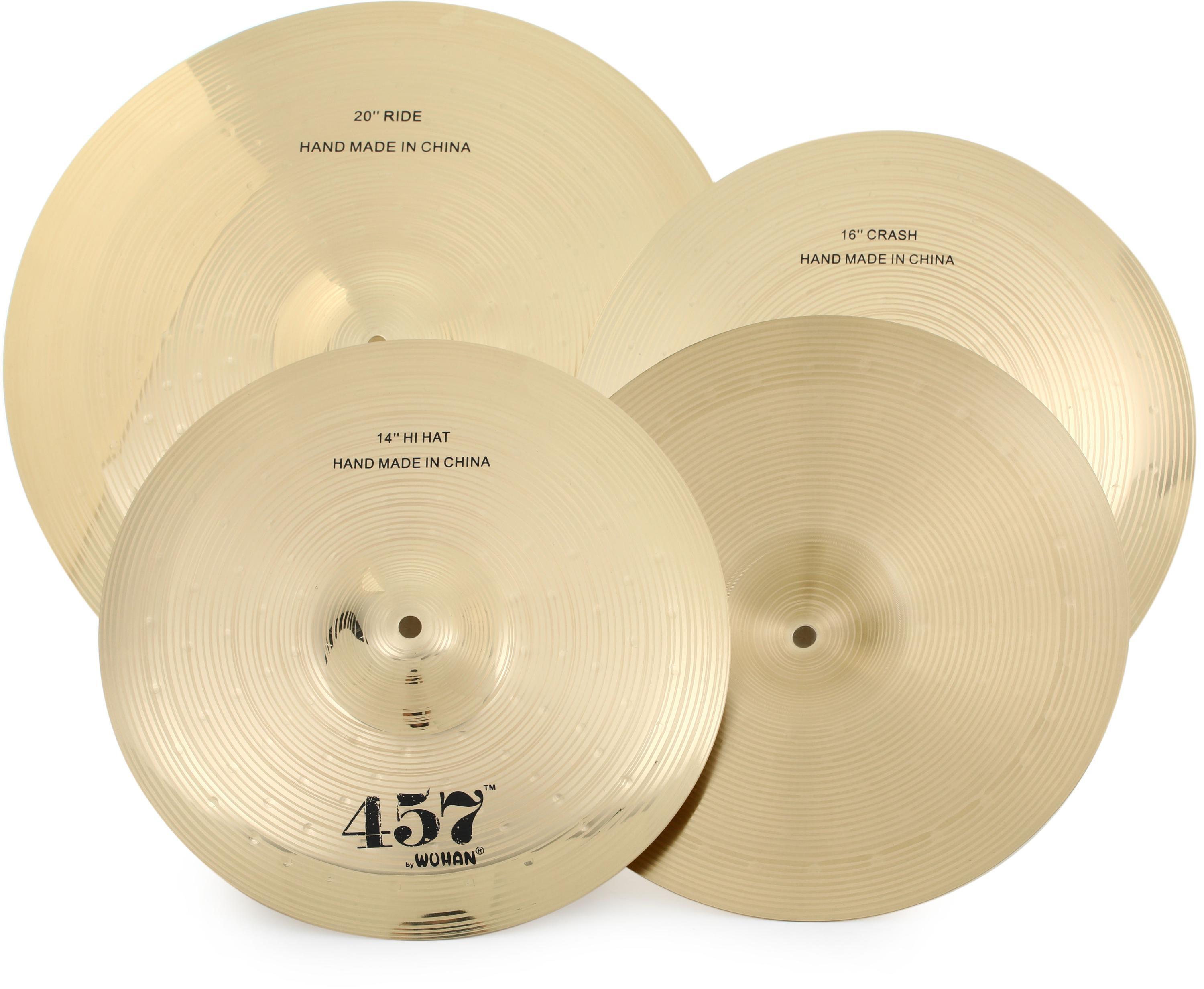 Wuhan 457 Cymbal Set - 14/16/20 inch | Sweetwater