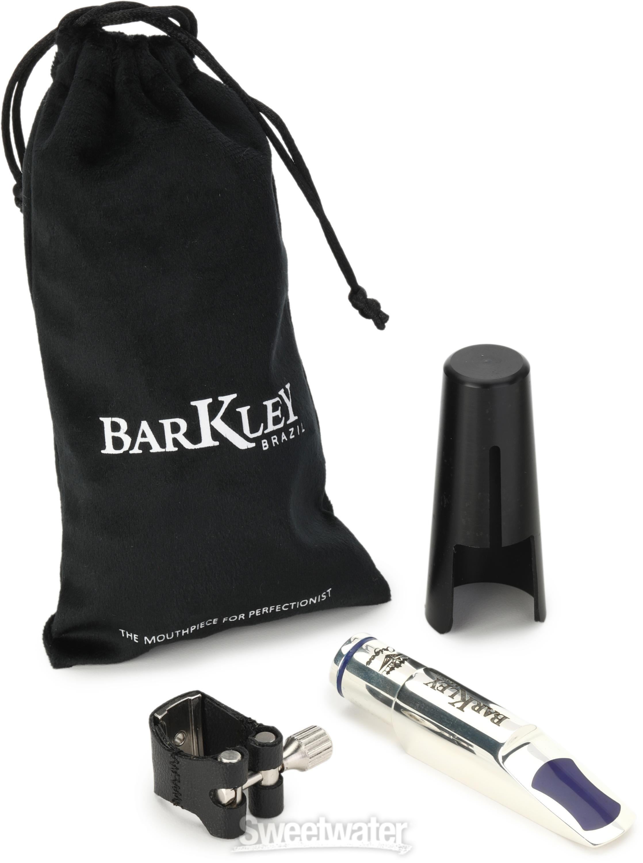 Barkley Verdot Origen Alto Saxophone Mouthpiece - 8, Silver Plated