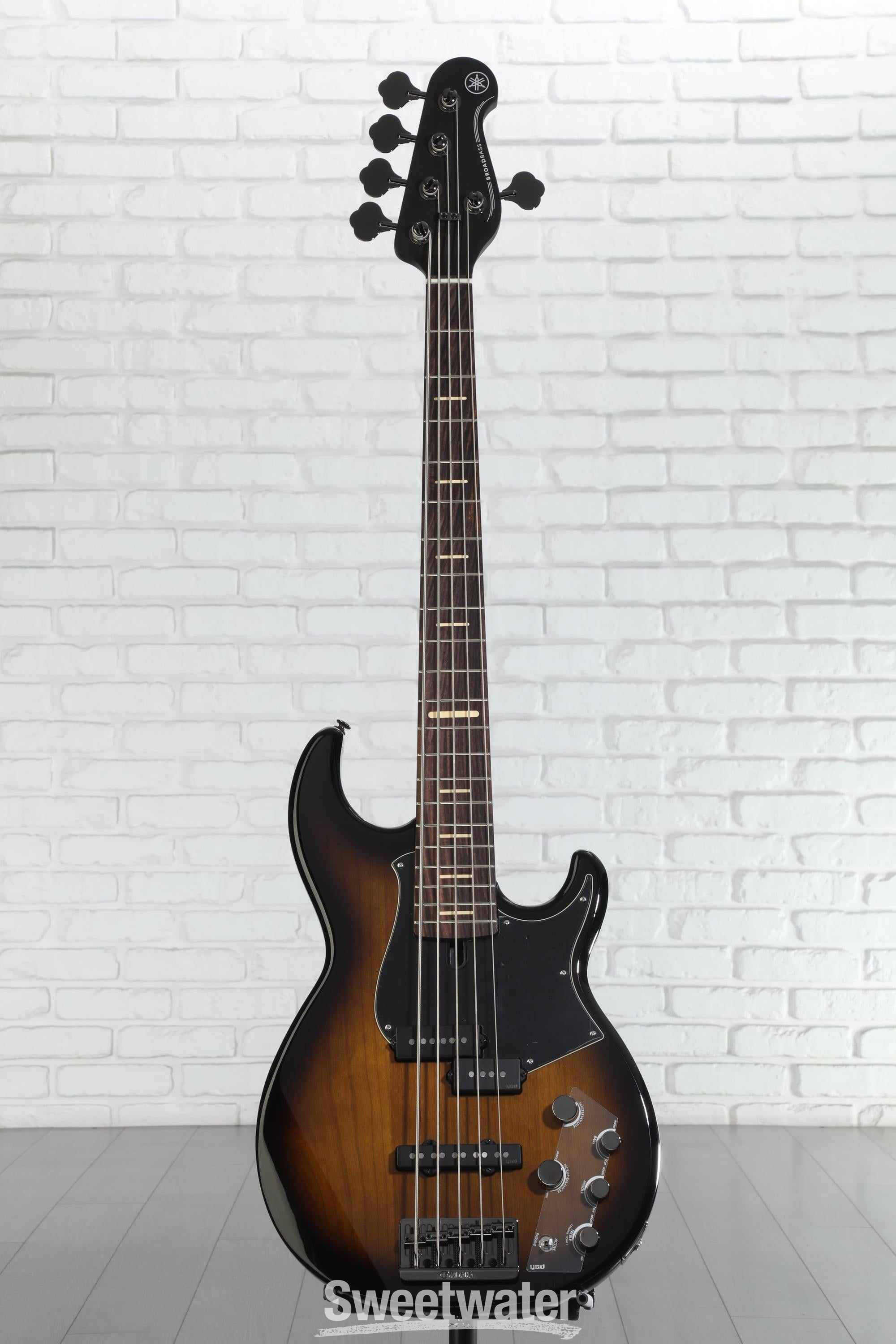 Yamaha BB735A 5-string Bass Guitar - Dark Coffee Sunburst | Sweetwater