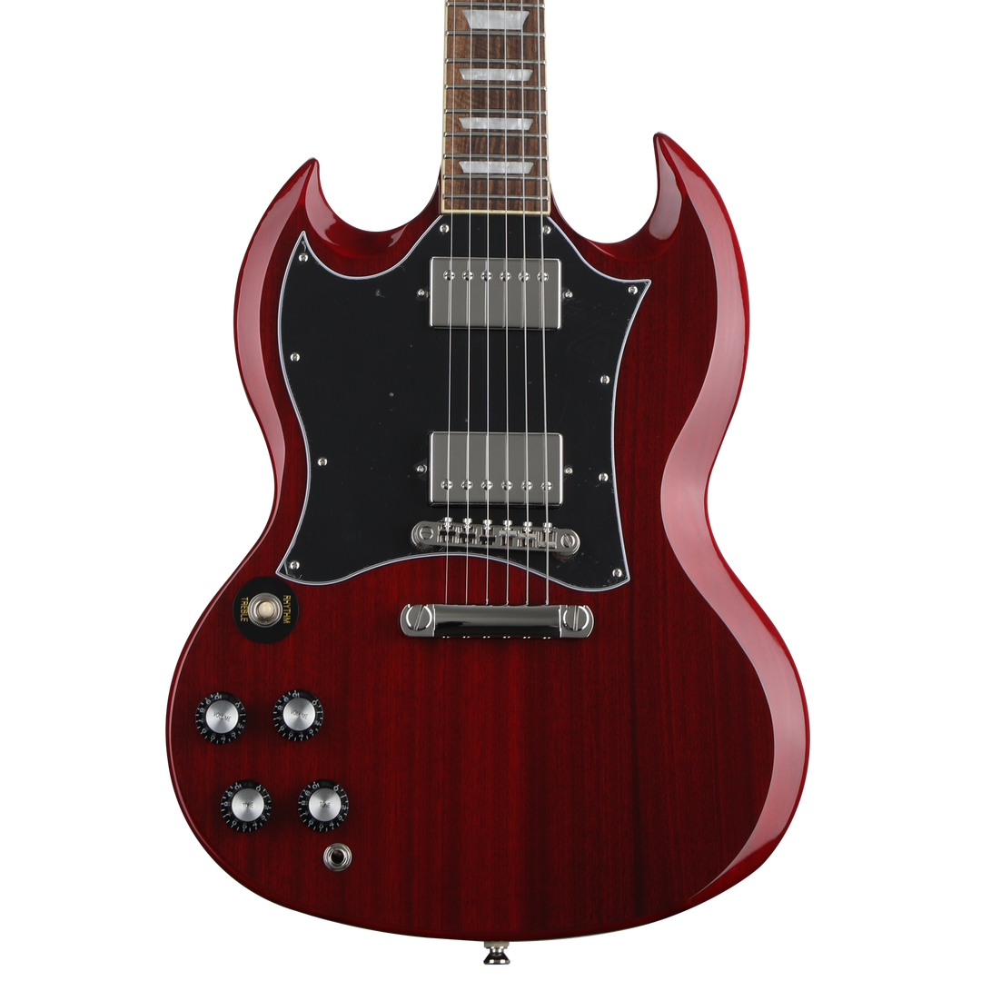 Epiphone SG Standard Left-handed Electric Guitar - Cherry | Sweetwater Epiphone SG Standard Left-handed Electric Guitar - Cherry | Sweetwater