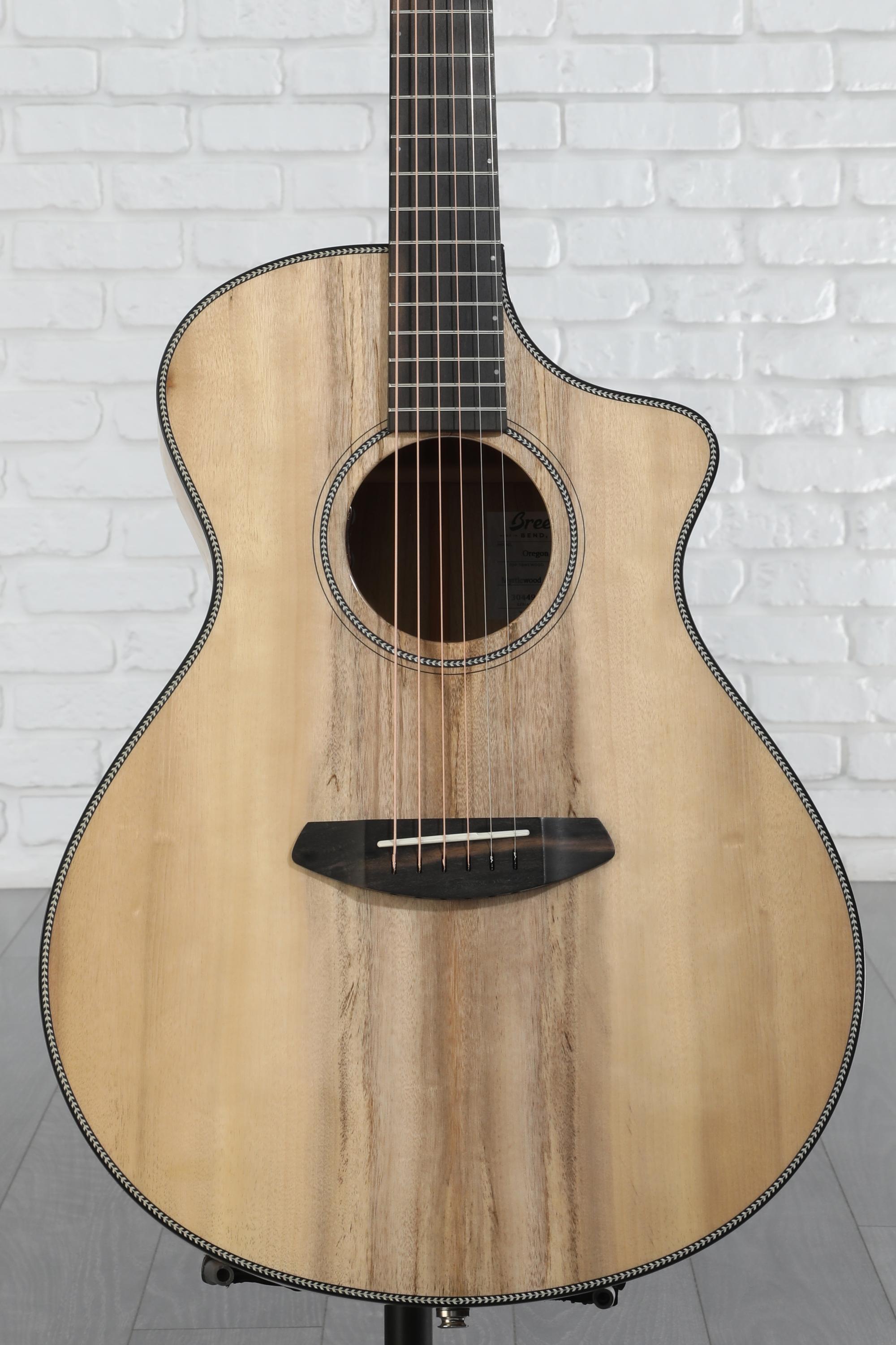 ギター Breedlove Oregon Concert-E(Myrtlewood) Oregon Dreadnought Concerto CE Myrtlewood - Myrtlewood