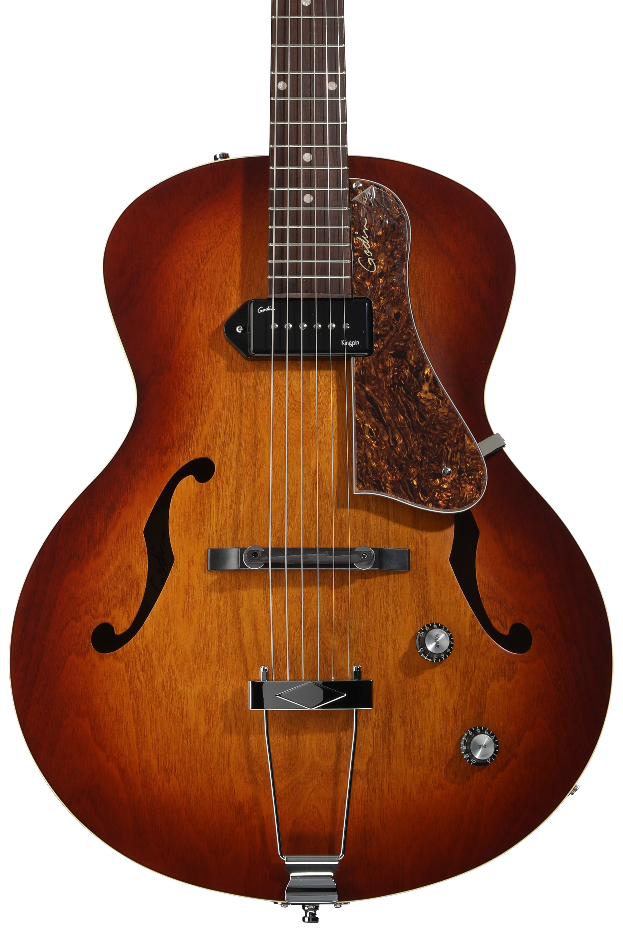 Godin 5th Avenue Kingpin - Black | Sweetwater