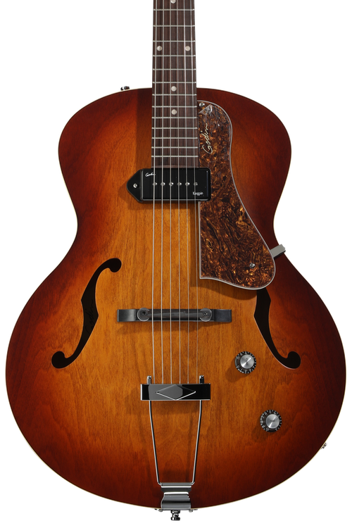 Godin 5th Avenue Kingpin Hollowbody Electric Guitar - Cognac Burst