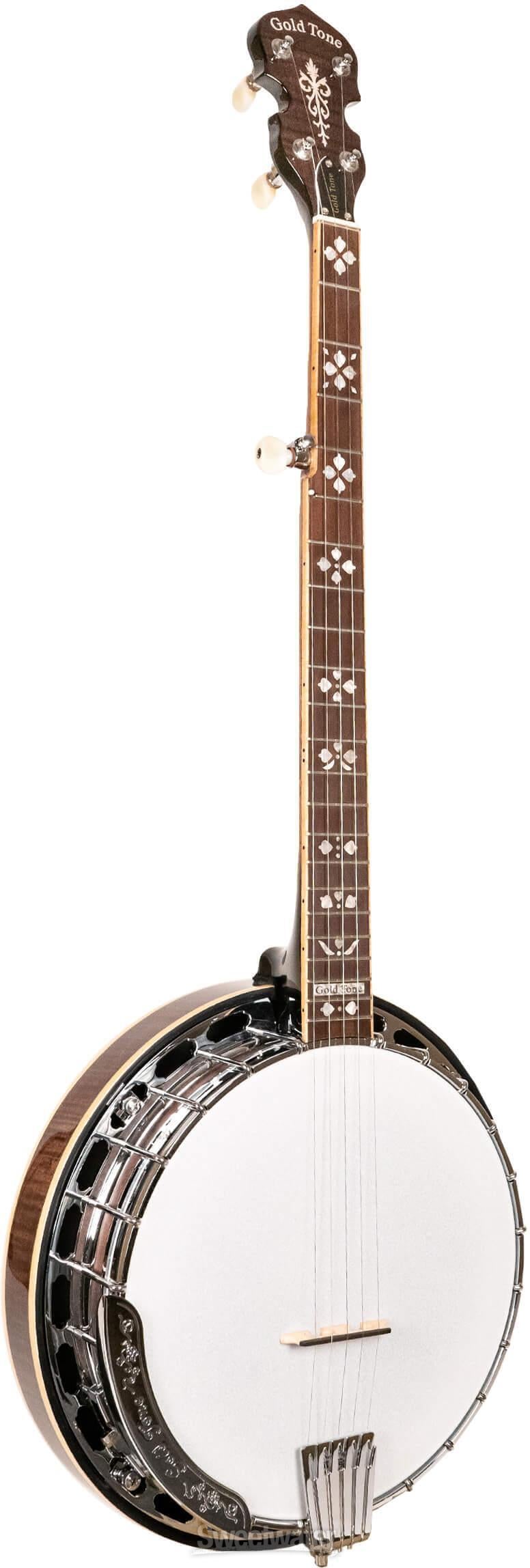 Gold Tone CC-Banjitar Cripple Creek Banjo (Six String， Vintage