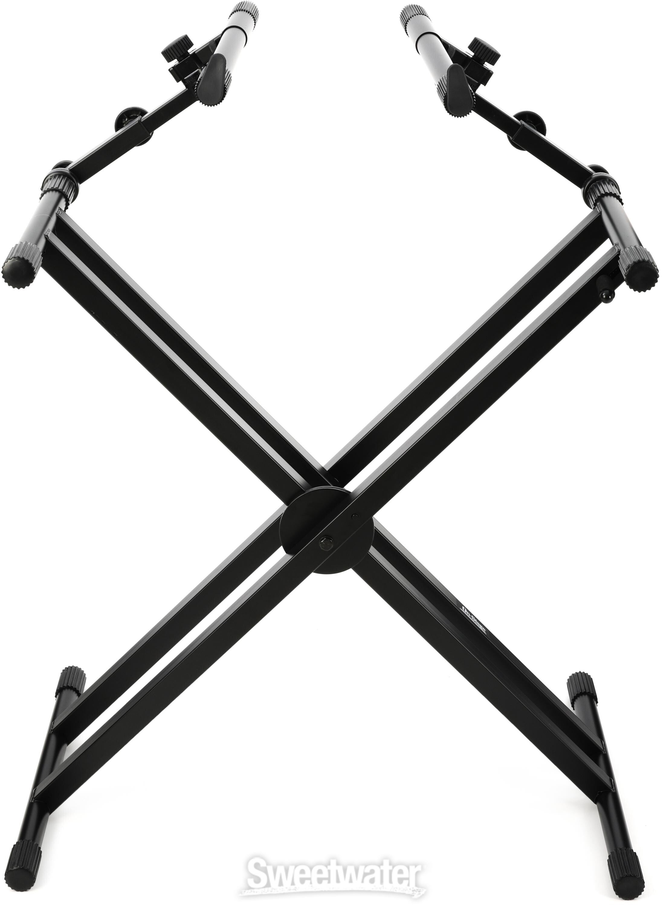 On-Stage KS7292 Double-X Ergo Lok Keyboard Stand with 2nd