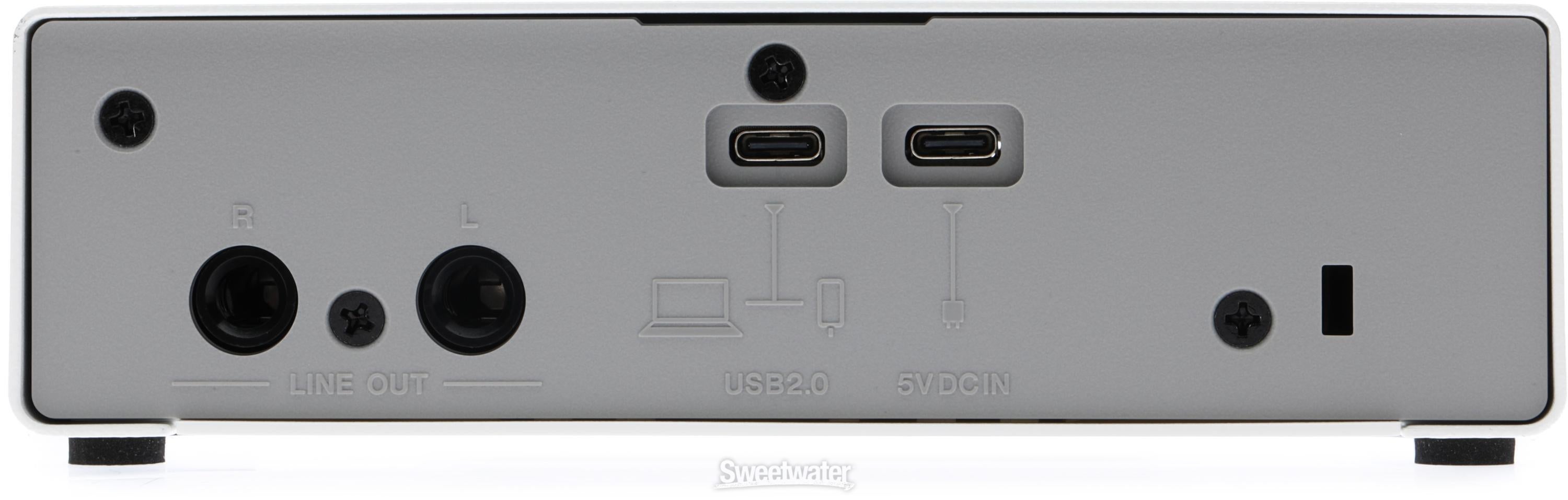 Yamaha UR22-MK3 USB-C Audio Interface with Software Suite - White