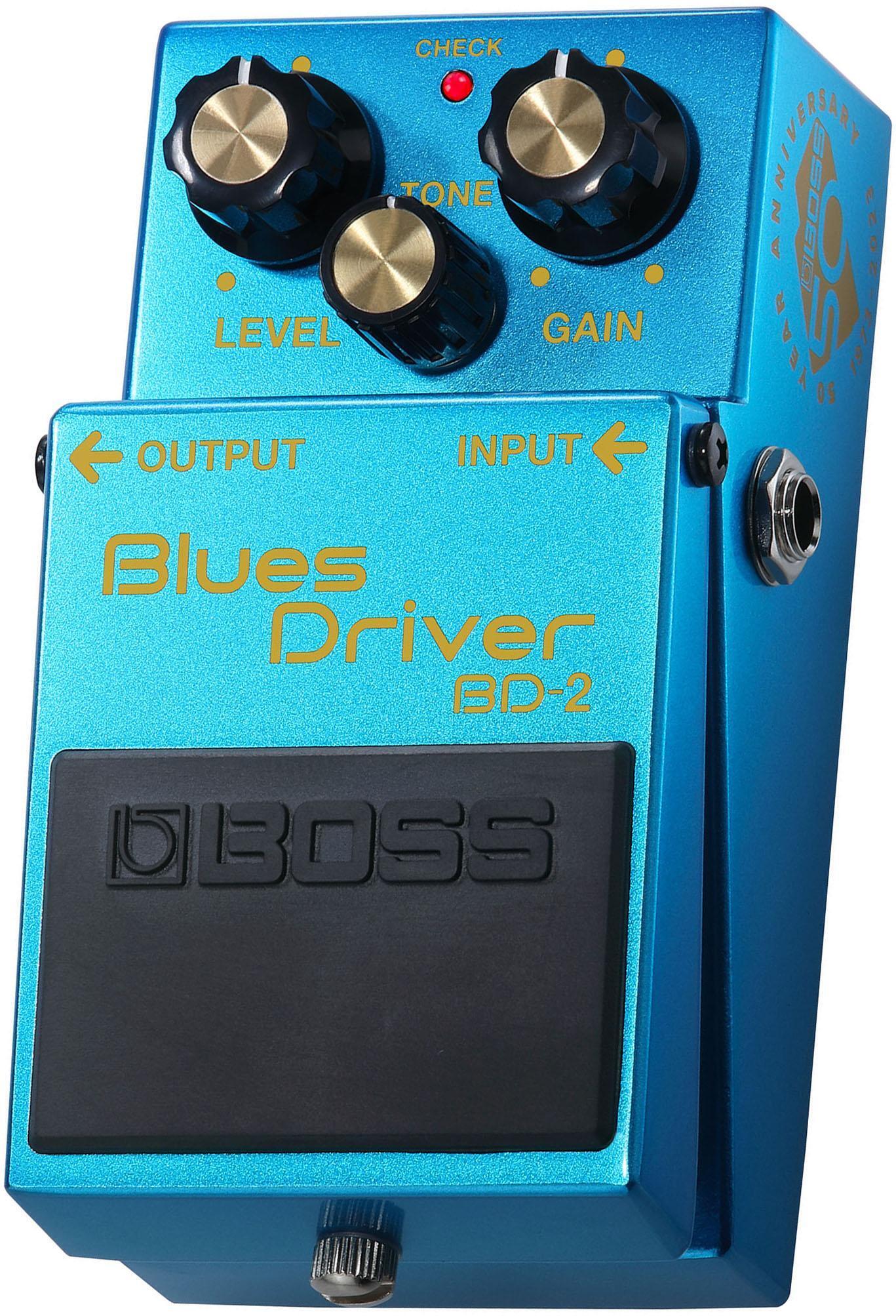 Boss Limited-edition 50th-anniversary BD-2 Blues Driver Pedal