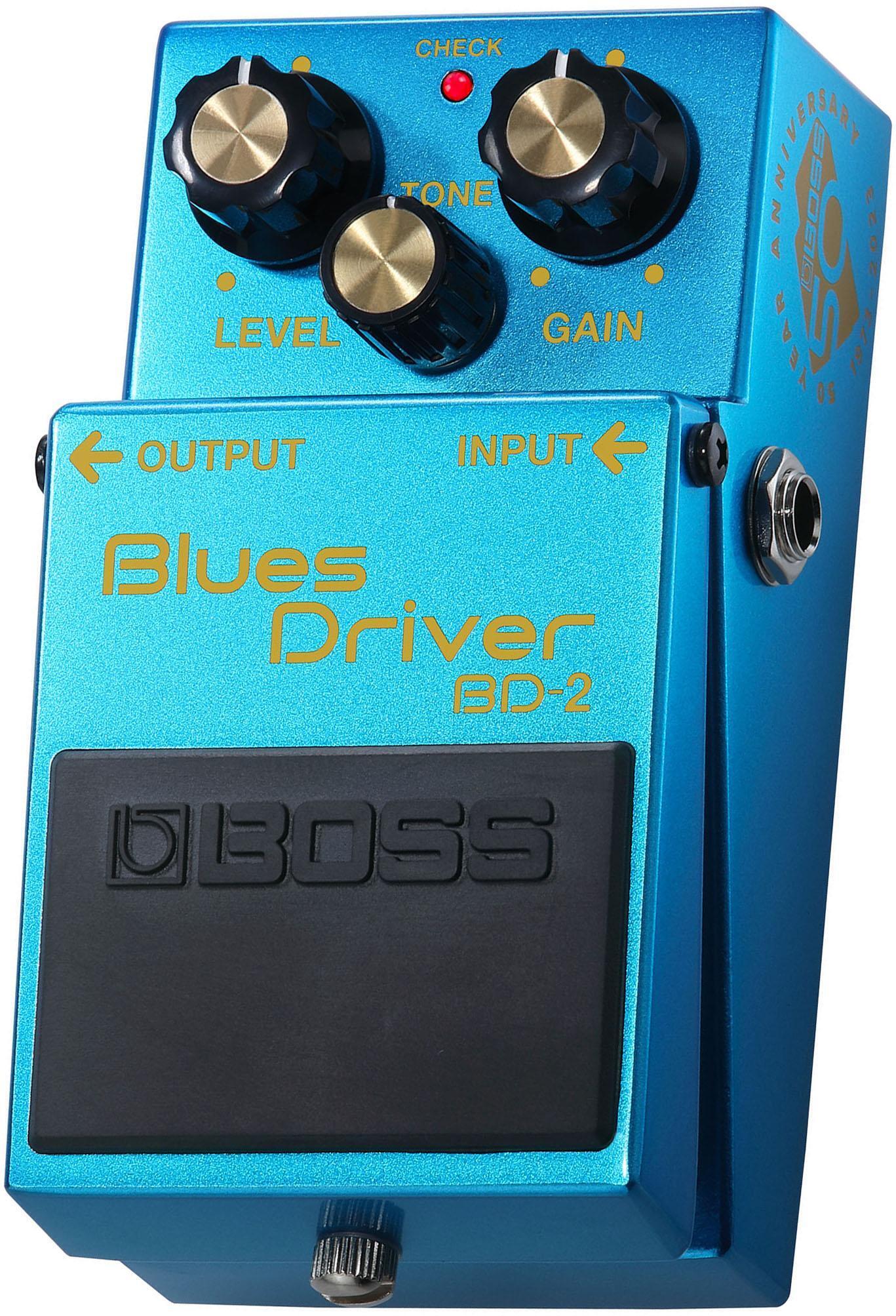 Boss Limited-edition 50th-anniversary BD-2 Blues Driver Pedal 