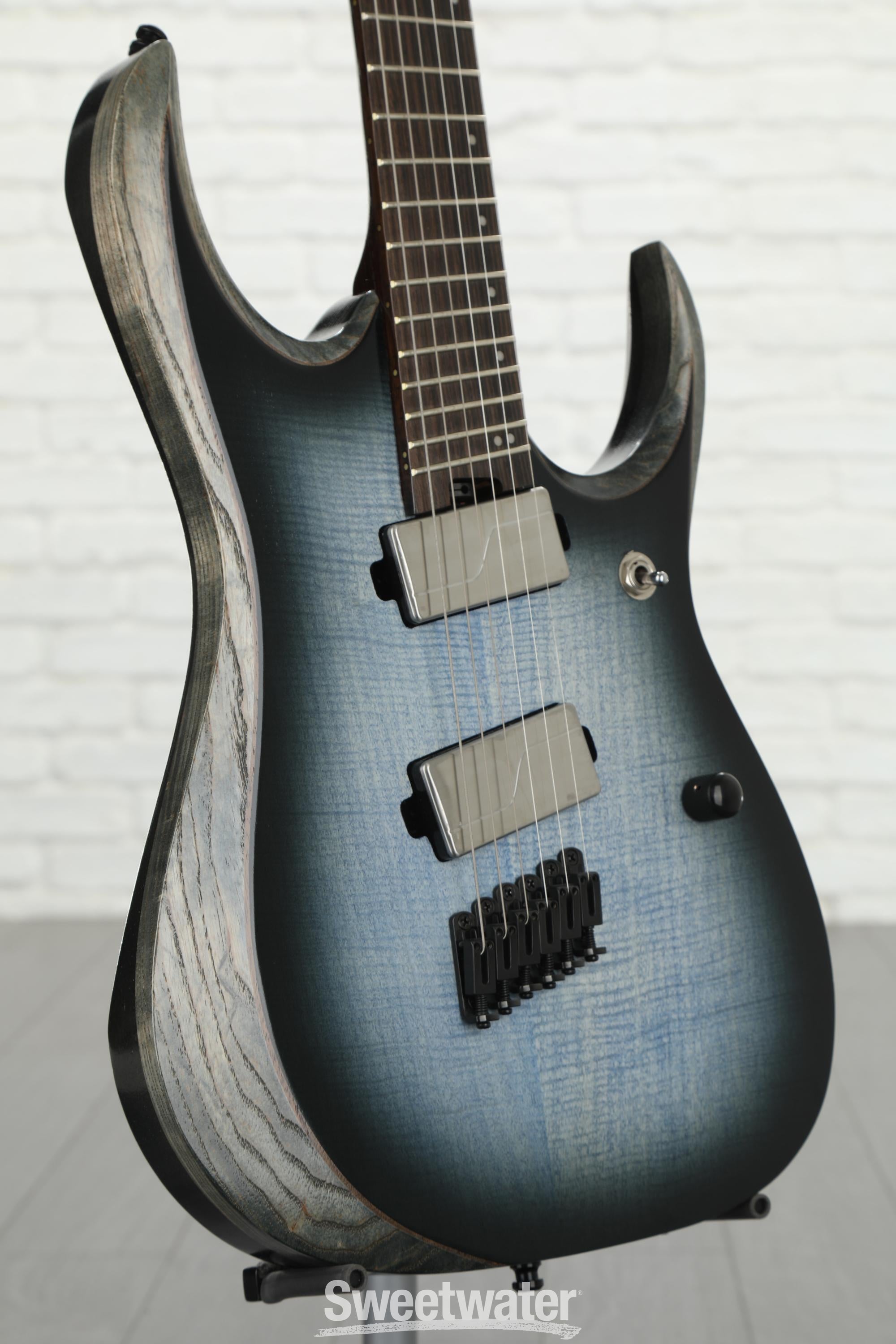 Ibanez Axion Label RGD61ALMS - Cerulean Blue Burst Low Gloss