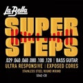 Photo of La Bella SS42-CB Super Steps Electric Bass Guitar Strings - .029-.128 Custom Light, 6-string
