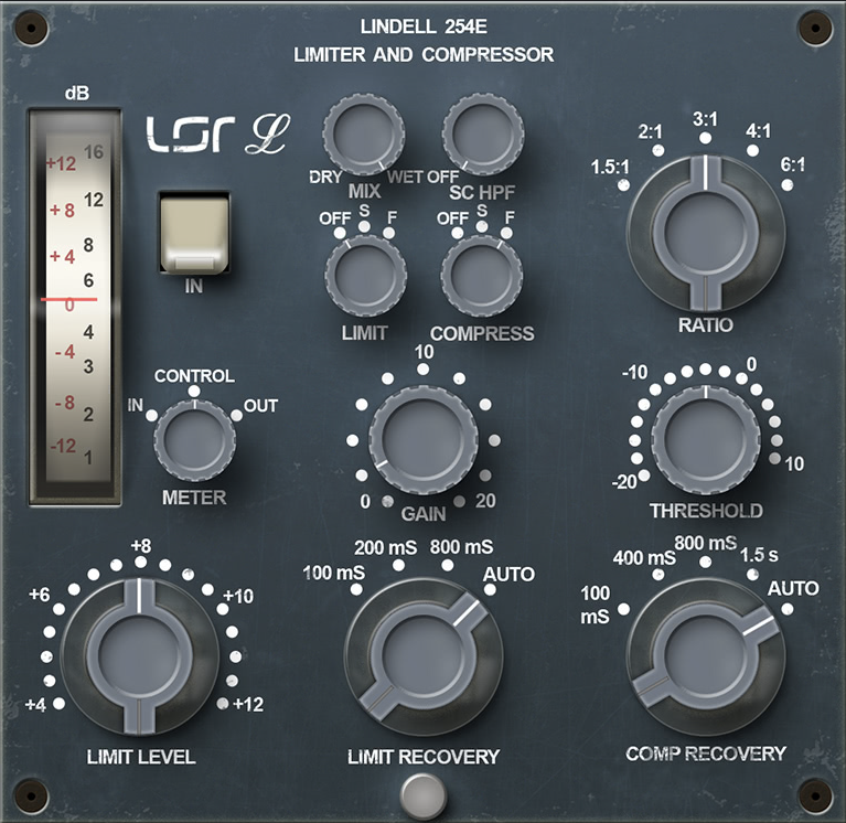Photo of Lindell Audio 254E Compressor/Limiter Plug-in