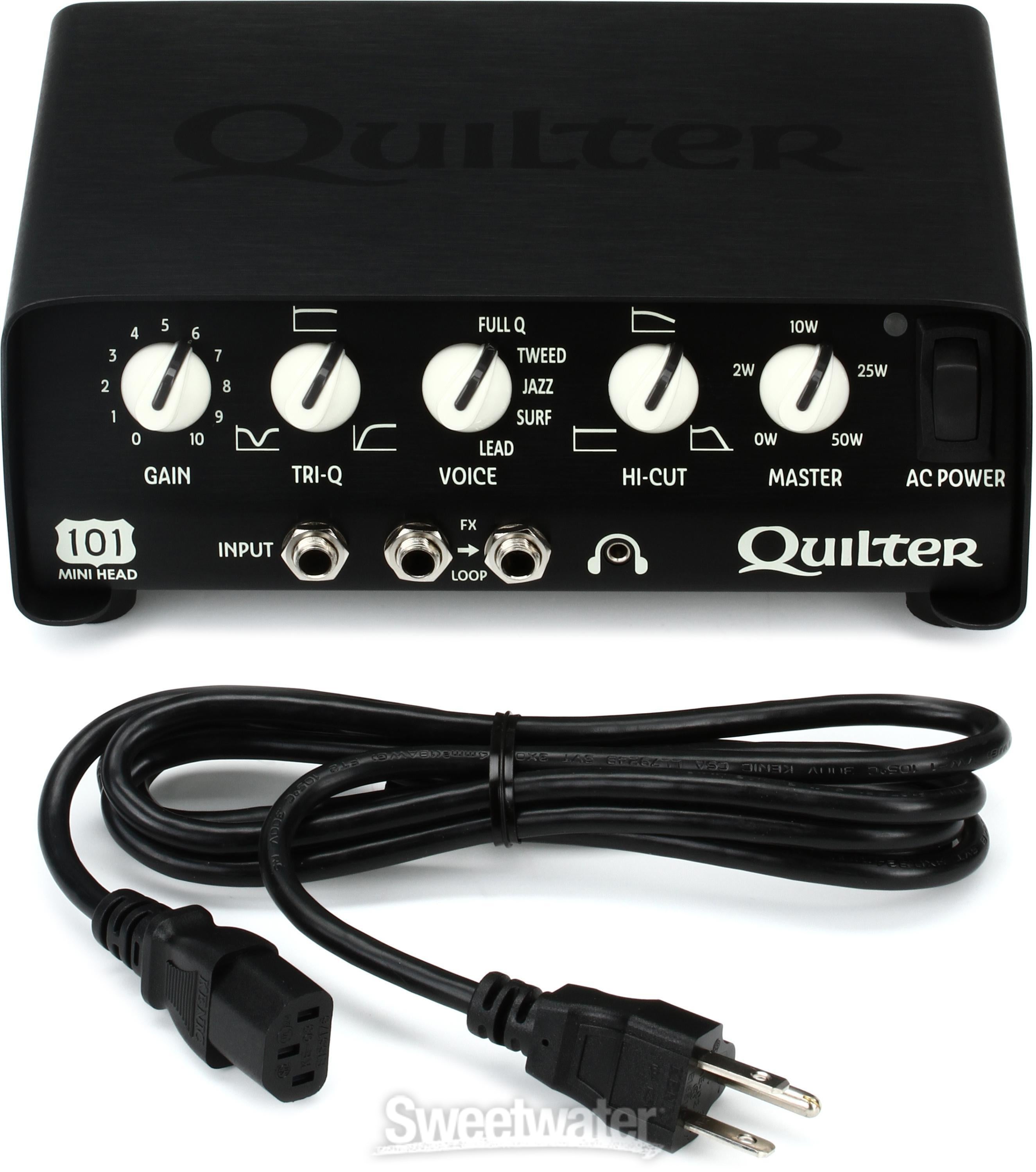 Quilter Labs 101 Mini Head 50-watt Head Reviews | Sweetwater